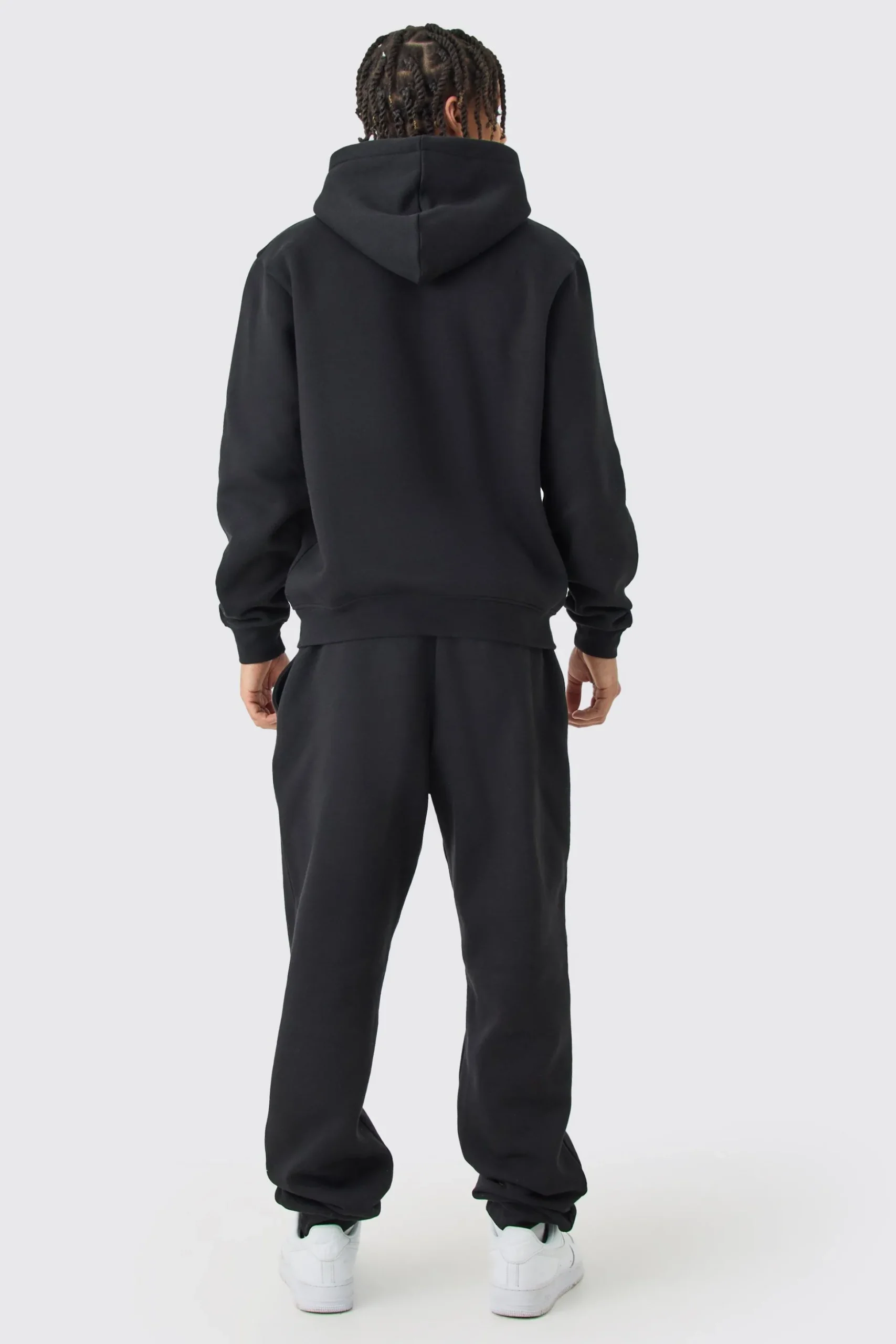 Man Basic Hooded Tracksuit | BoohooMAN UK