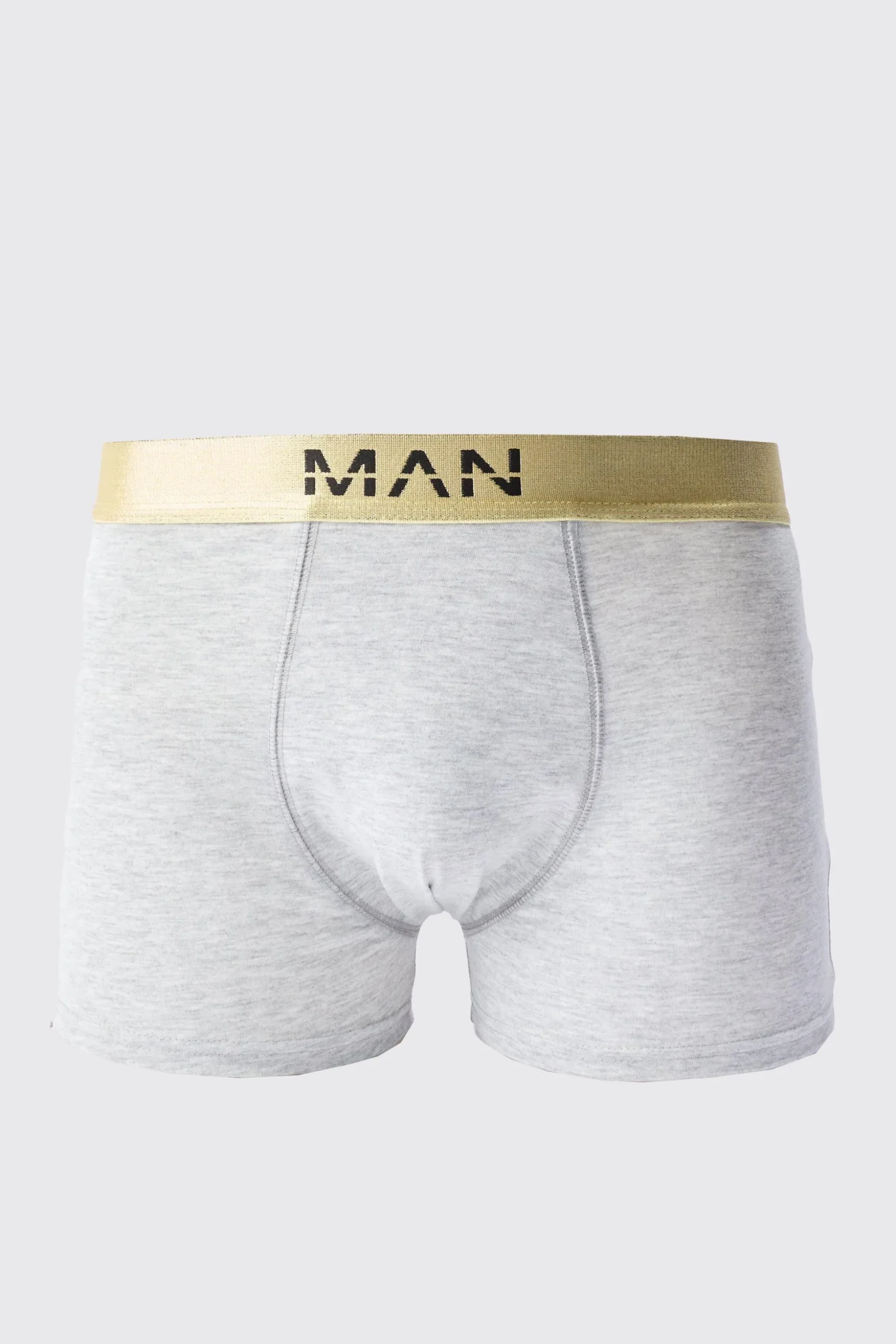 Man Dash Gold Waistband Boxer | BoohooMAN UK