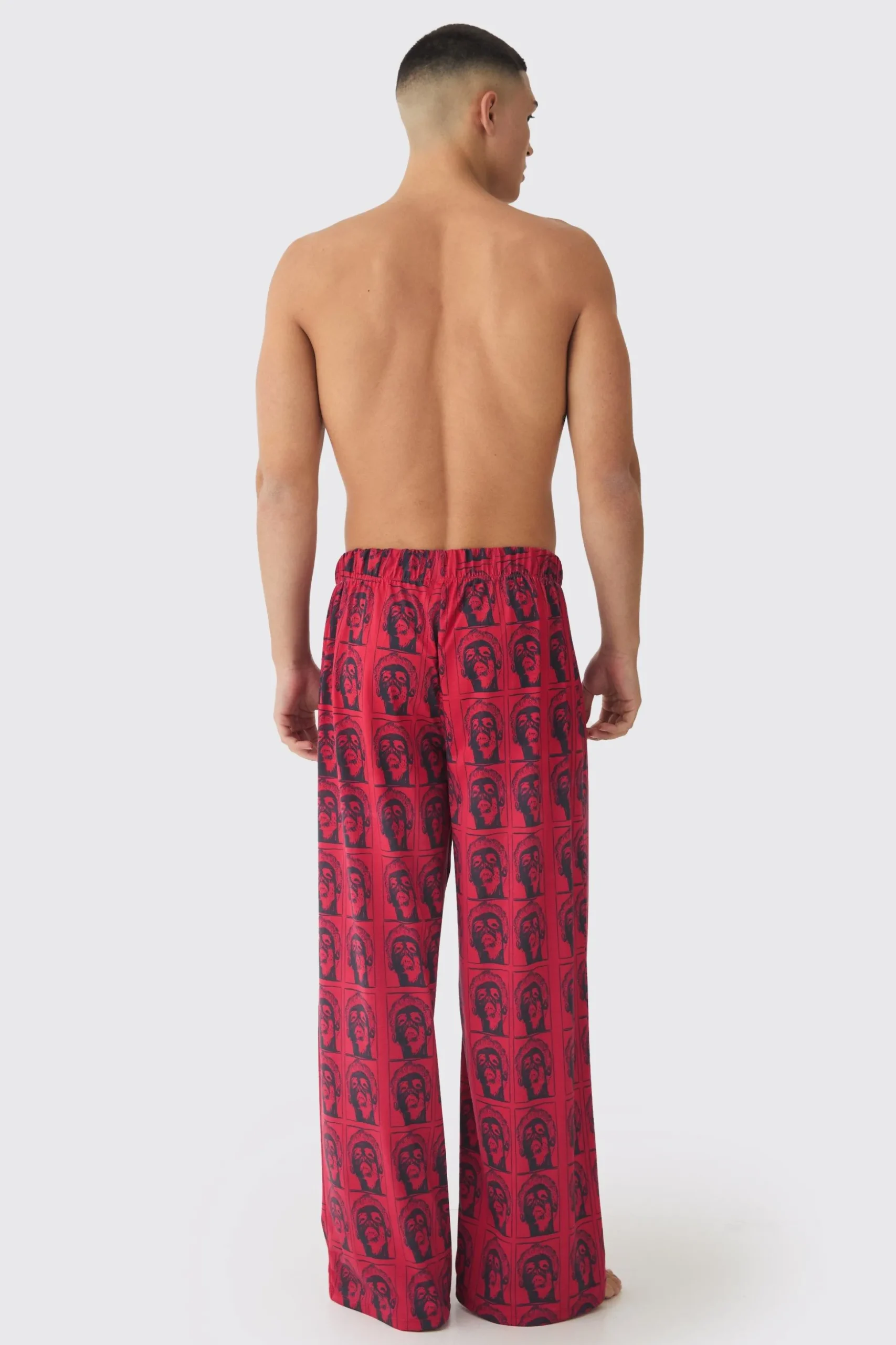 Man Horror Lounge Bottoms | BoohooMAN UK