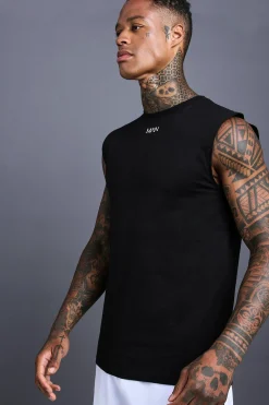 Man Reg Fit Gym Tank | BoohooMAN UK