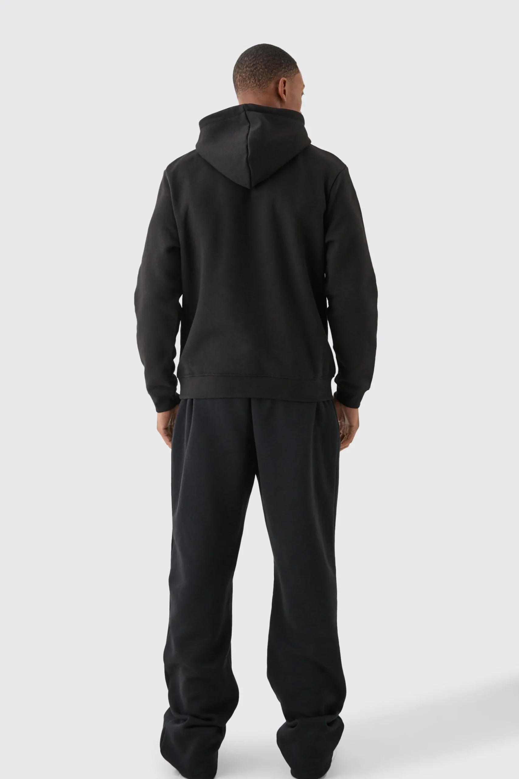 Man Signature Over The Head Hoodie | BoohooMAN UK