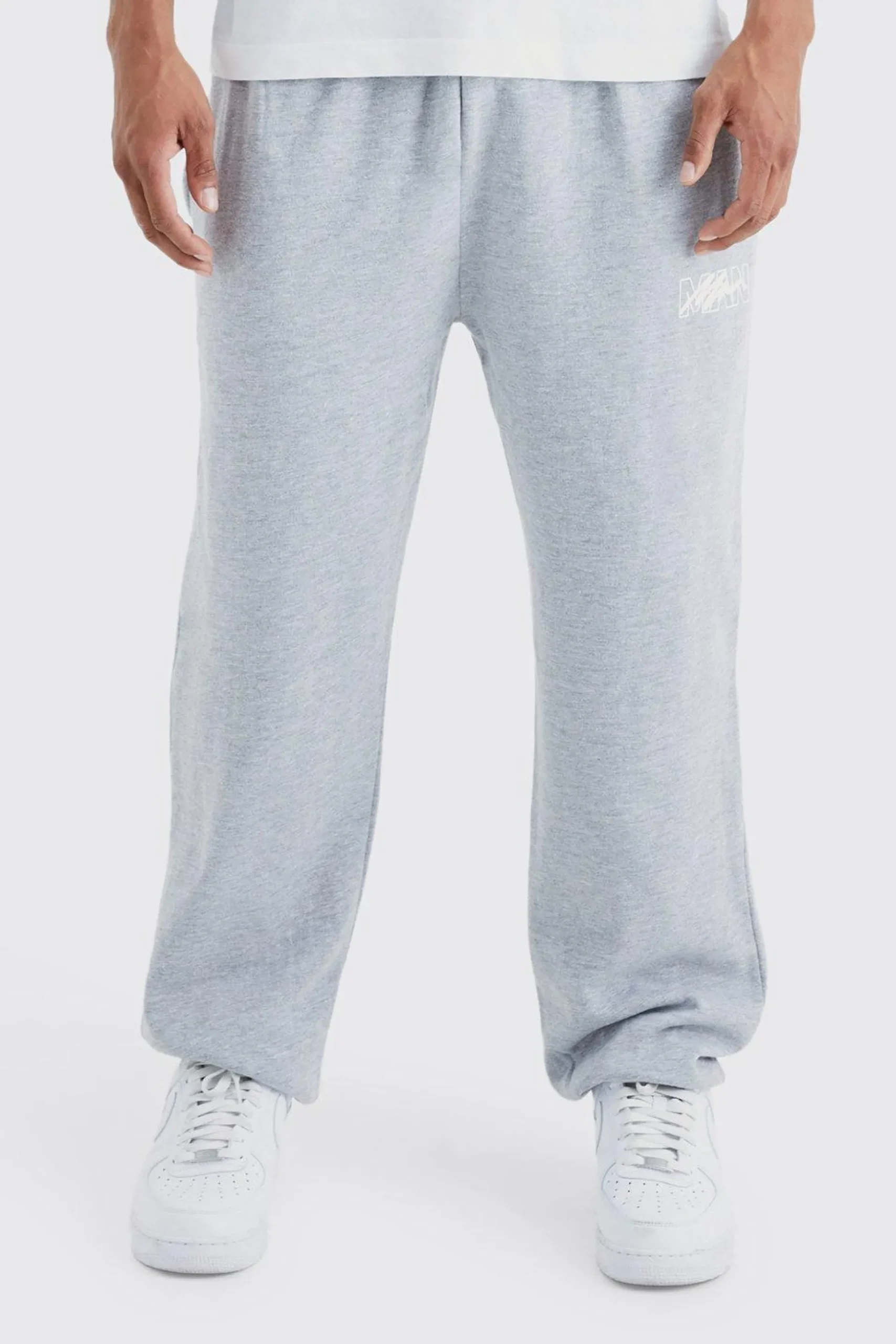 Man Signature Overdyed Oversized Joggers | BoohooMAN UK