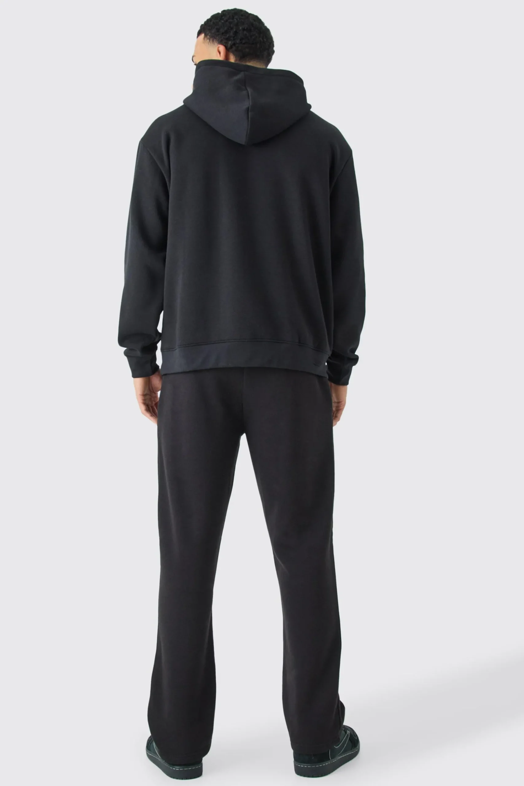 Man Signature Oversized Over The Head Hoodie | BoohooMAN UK