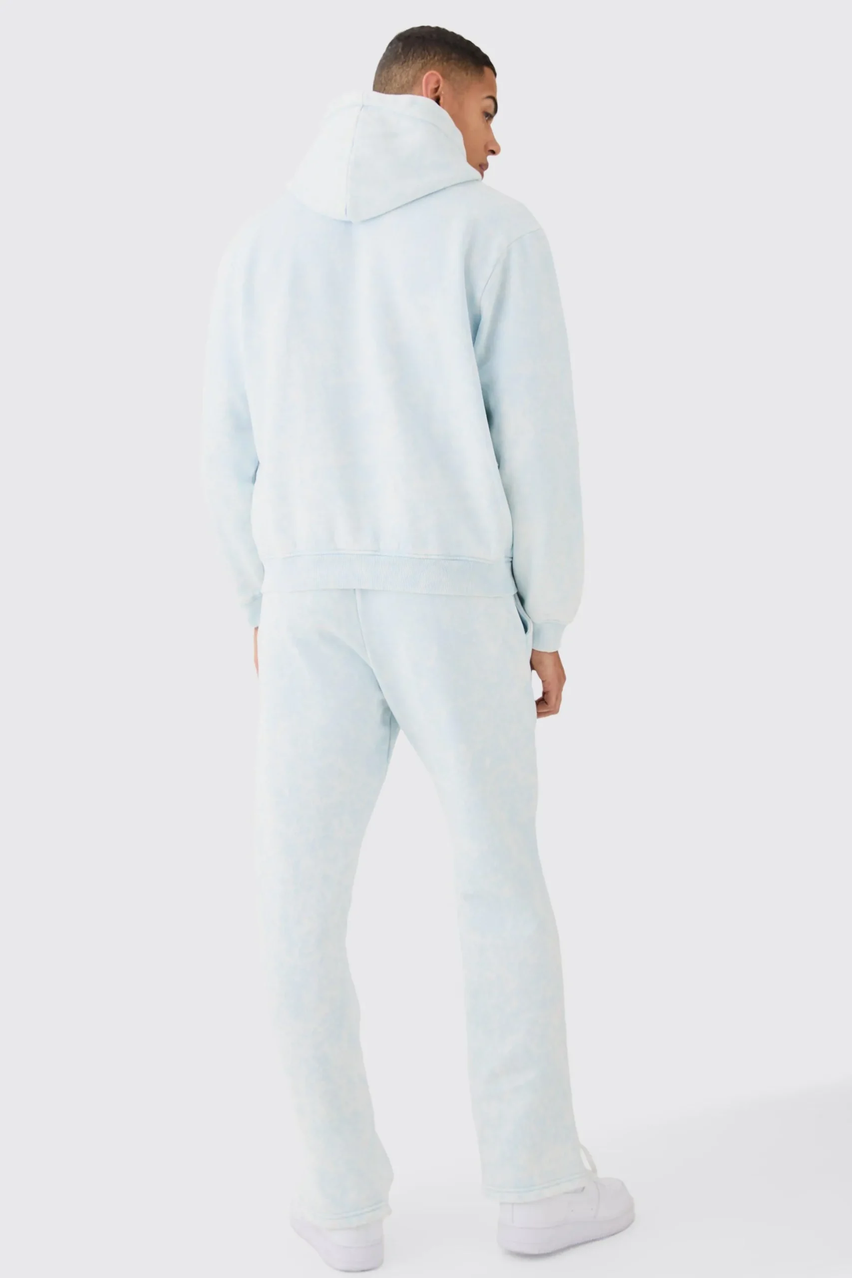 Man Washed Hooded Tracksuit | BoohooMAN UK