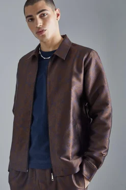 Marl Fabric Interest Smart Set | BoohooMAN UK