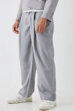 Mix & Mat Grey Suit Set | BoohooMAN UK