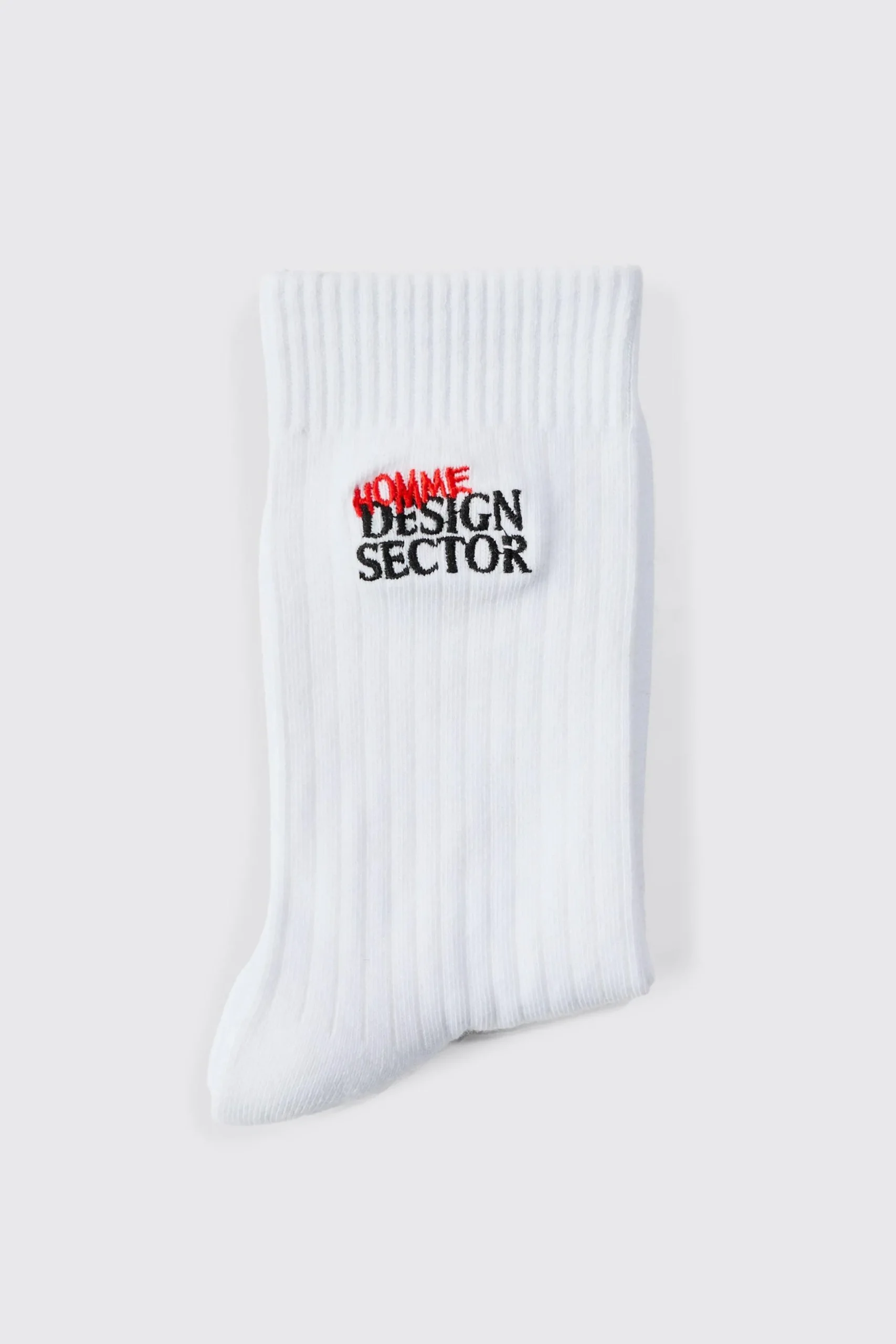 OFCL Man Embroidered Sports Socks | BoohooMAN UK