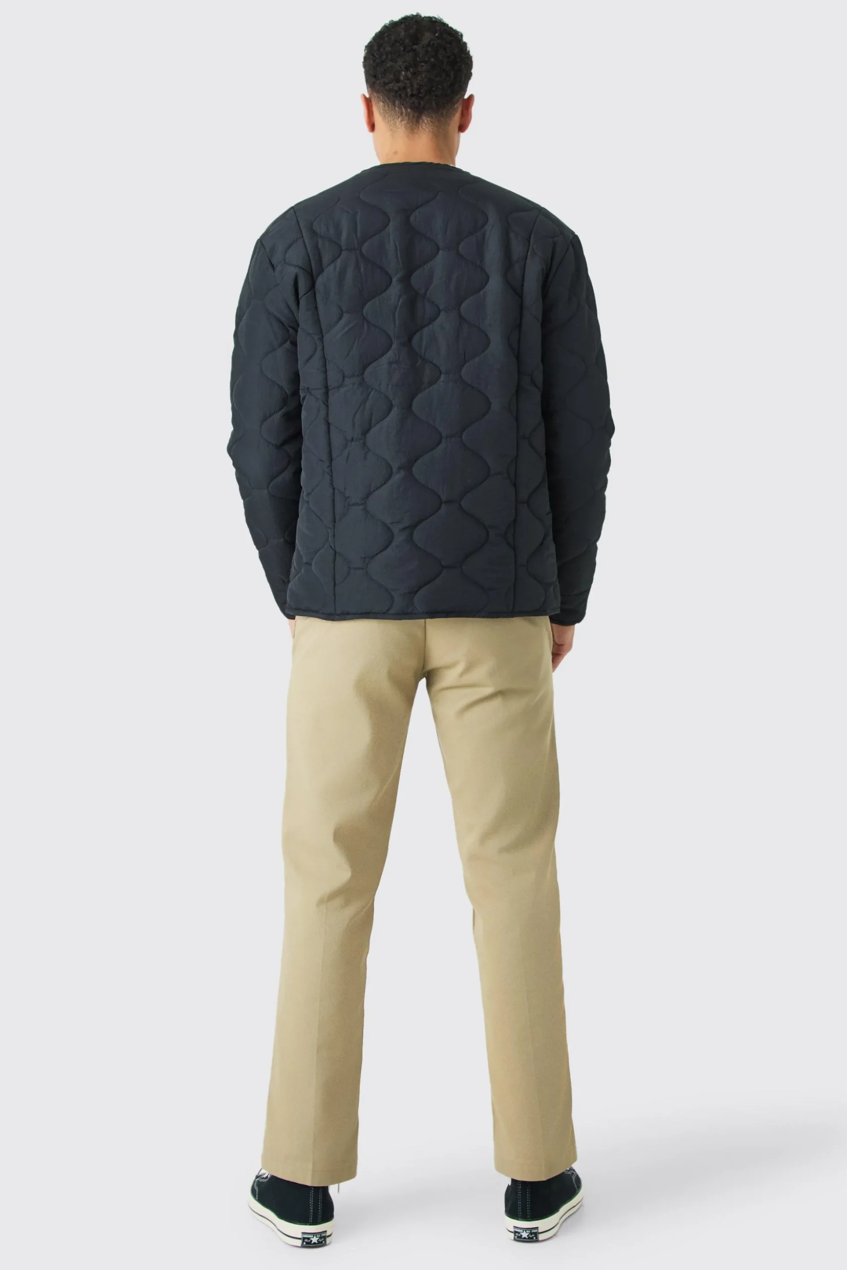 Onion Quilted Liner Jacket | BoohooMAN UK