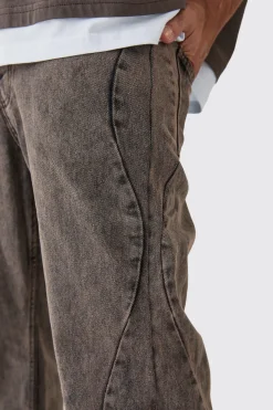 Overdyed Denim Jacket And Jeans Set | BoohooMAN UK
