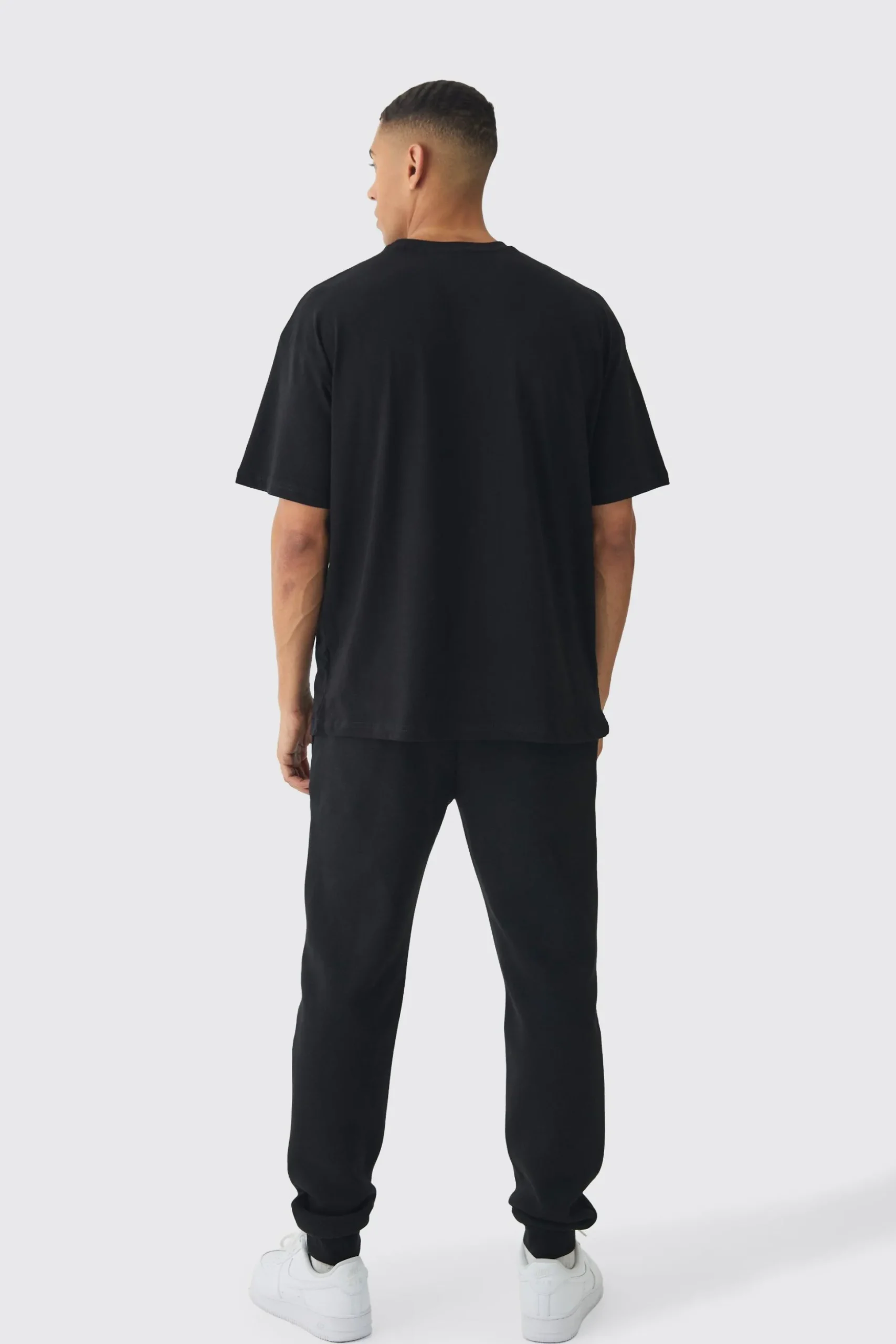 Oversized Basic T-shirt | BoohooMAN UK