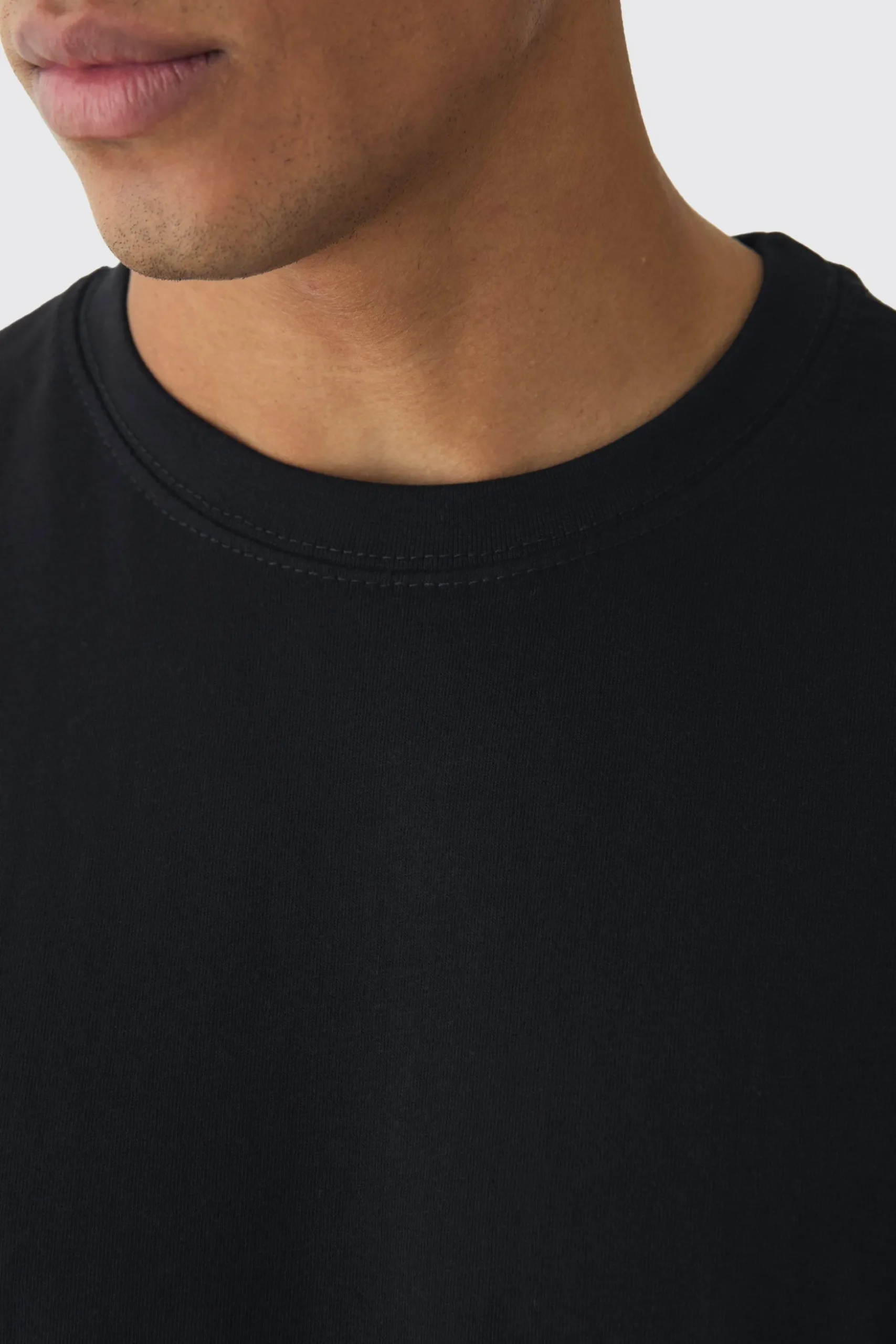 Oversized Basic T-shirt | BoohooMAN UK
