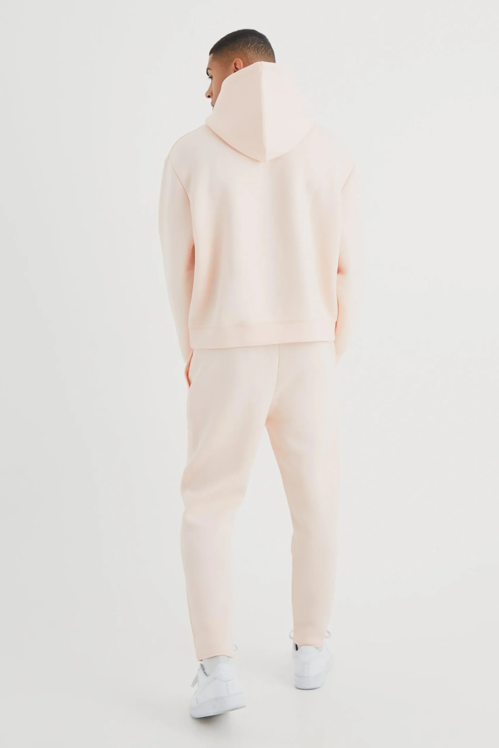 Oversized Boxy Bonded Scuba Hooded Tracksuit | BoohooMAN UK