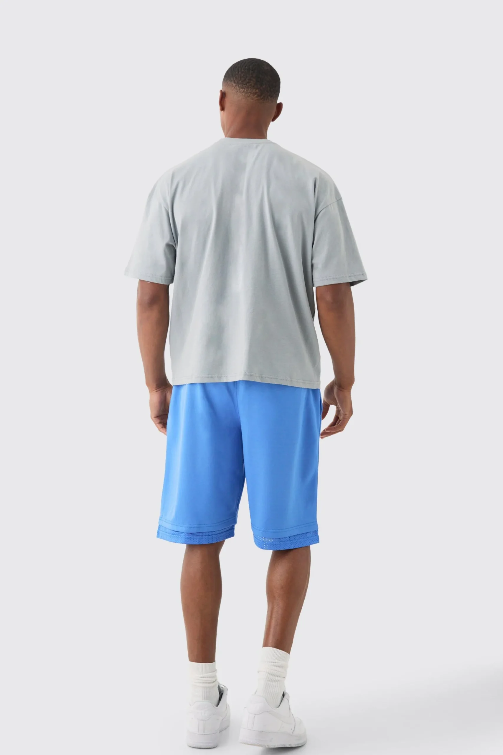 Oversized Boxy Homme Print T-shirt | BoohooMAN UK