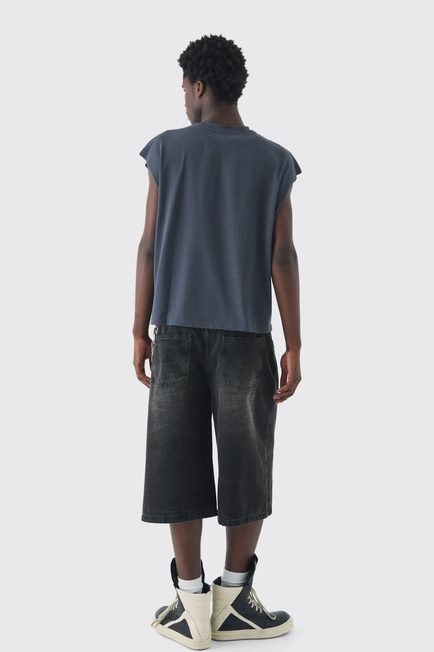 Oversized Boxy Pride Tank | BoohooMAN UK
