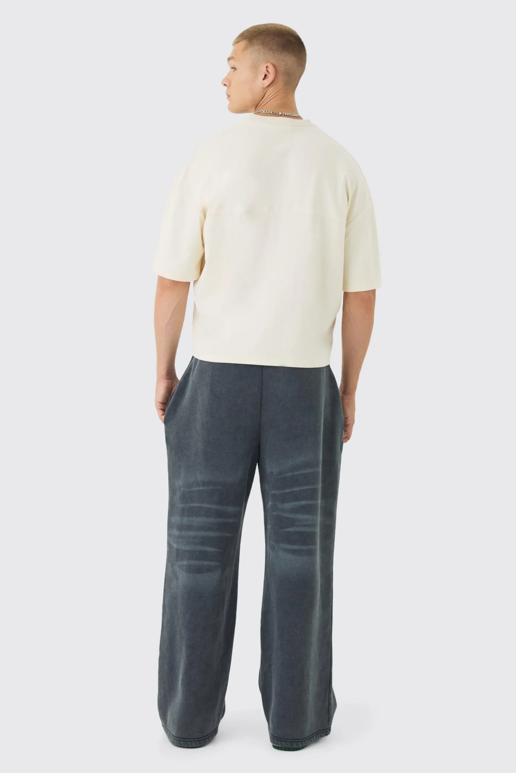 Oversized Boxy Super Heavyweight Premium Football Jersey Top | BoohooMAN UK