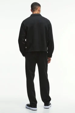 Oversized Boxy Zip Through Scuba Set | BoohooMAN UK