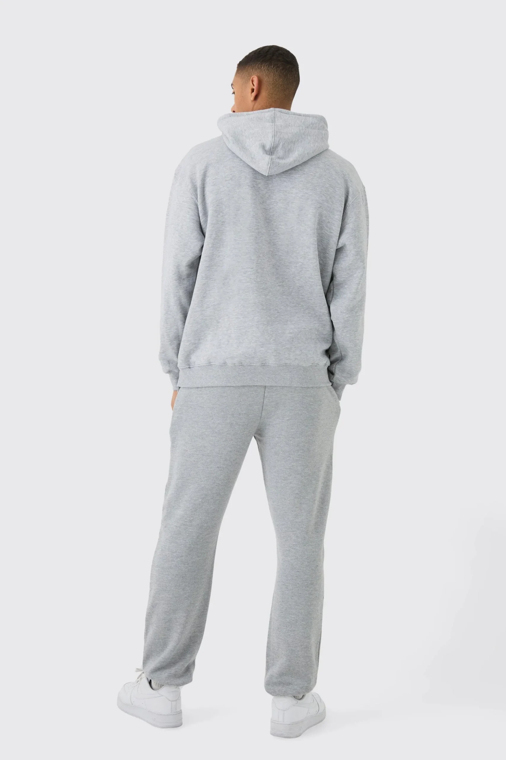 Oversized Cross Print Hoodie | BoohooMAN UK