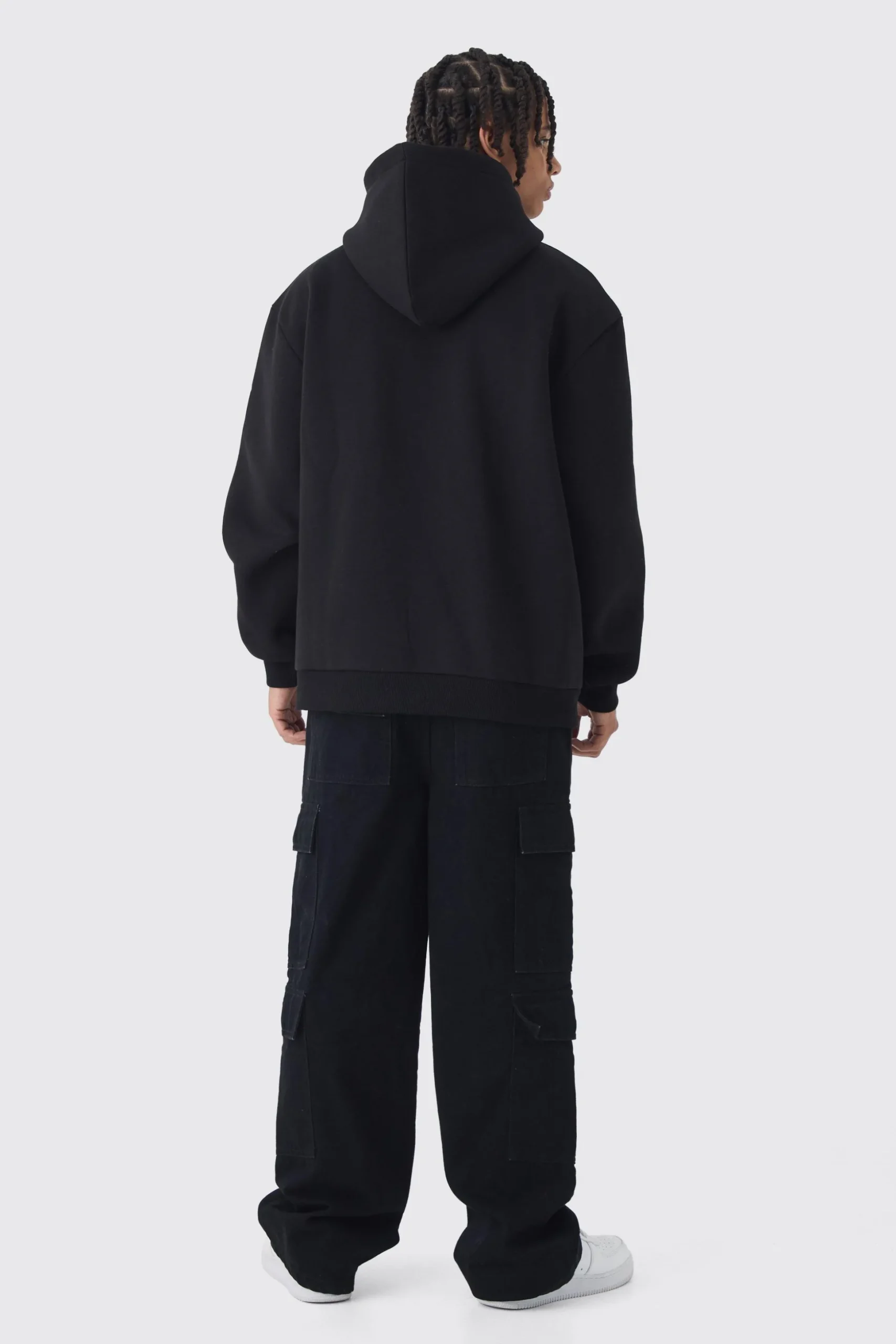 Oversized Eternal Dove Large Scale Graphic Hoodie | BoohooMAN UK