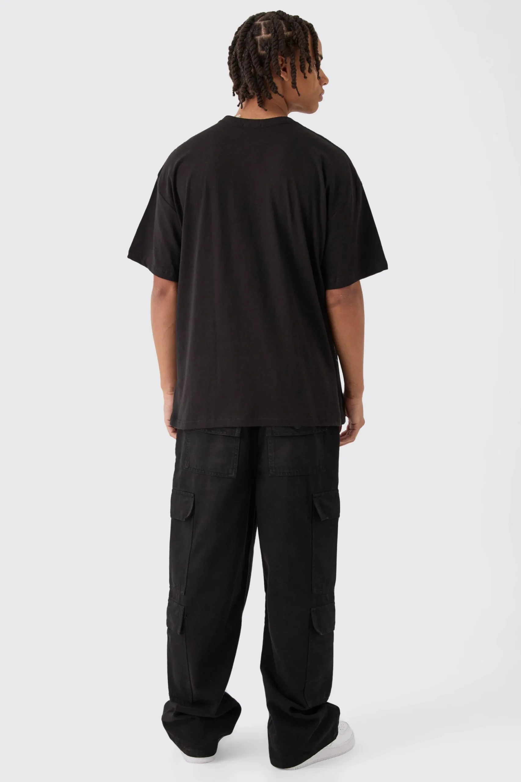 Oversized Official Snake Overseams Graphic T-Shirt | BoohooMAN UK