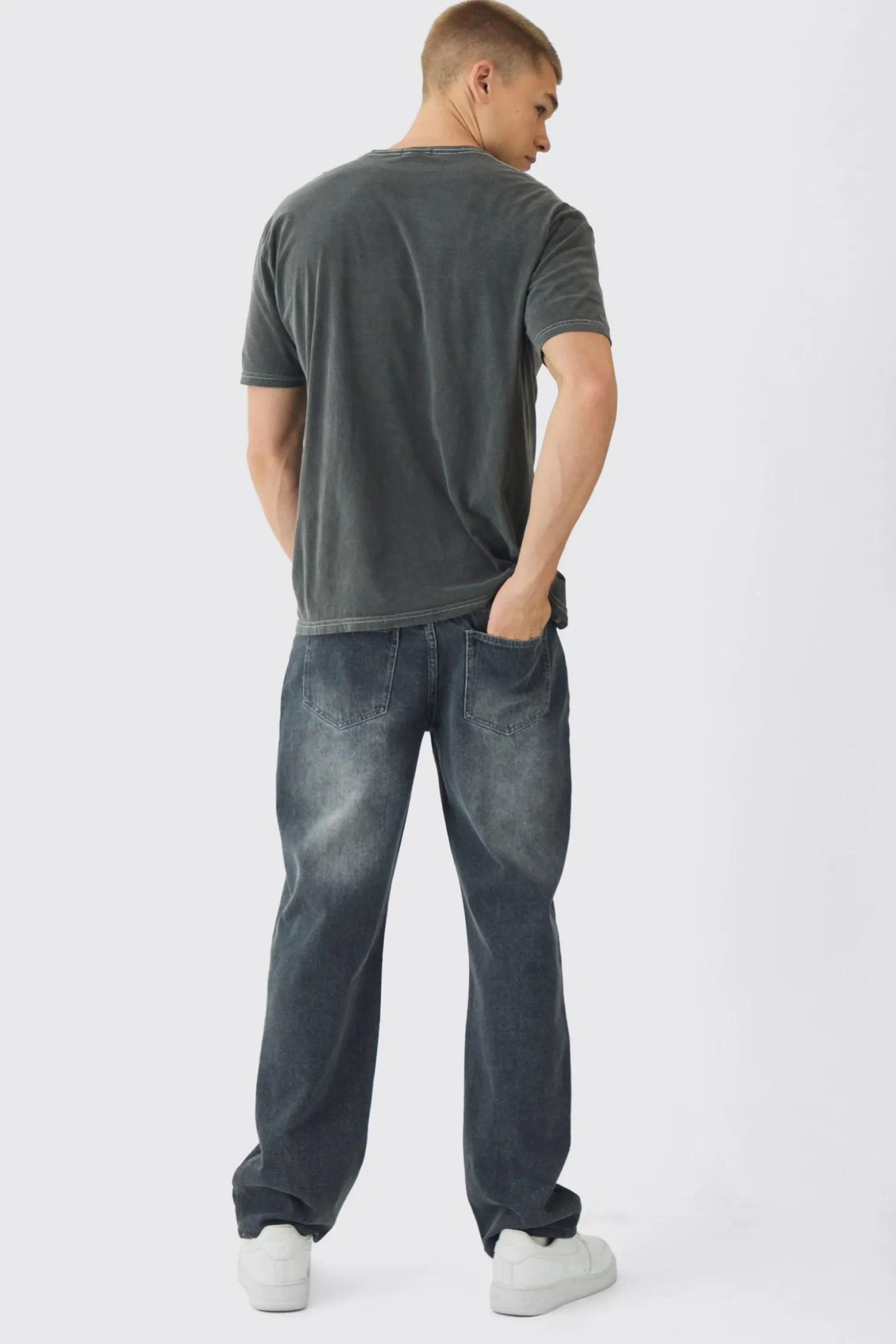 Oversized Official Web Print T-Shirt | BoohooMAN UK