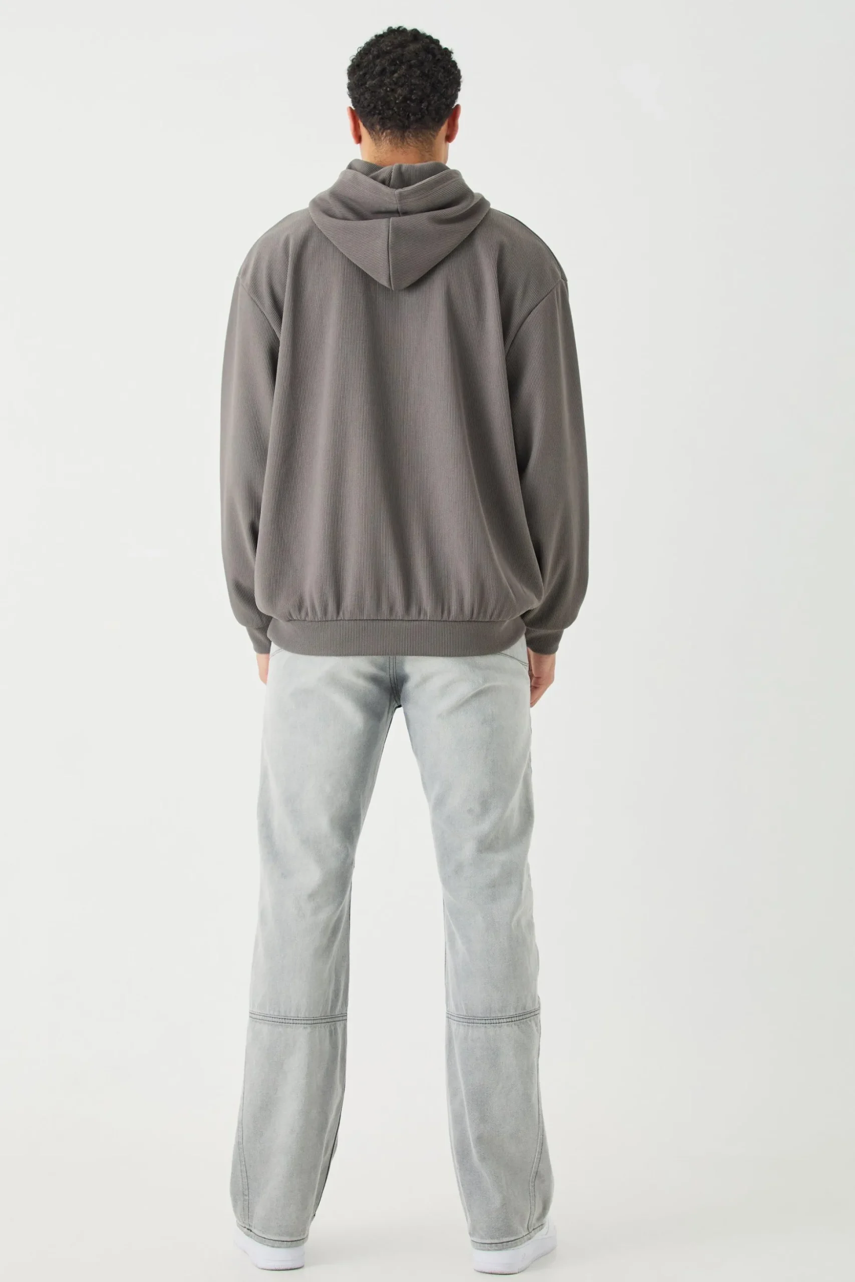 Oversized Ottoman Hoodie | BoohooMAN UK