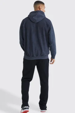 Oversized Scorpion Wash Graphic Hoodie | BoohooMAN UK