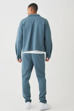 Oversized Scuba Boxy Set | BoohooMAN UK
