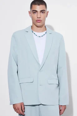 Oversized Single Breasted Suit | BoohooMAN UK