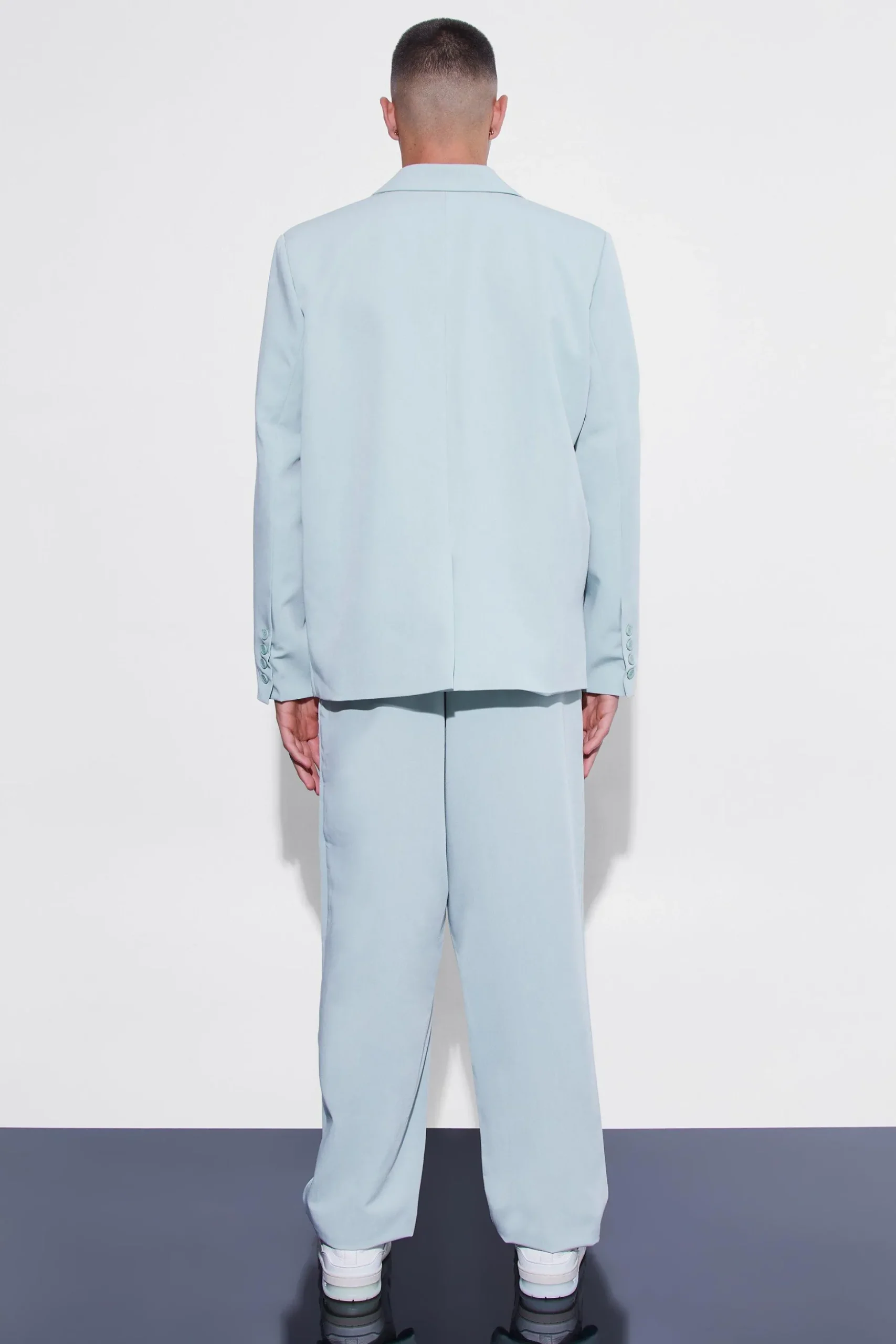 Oversized Single Breasted Suit | BoohooMAN UK
