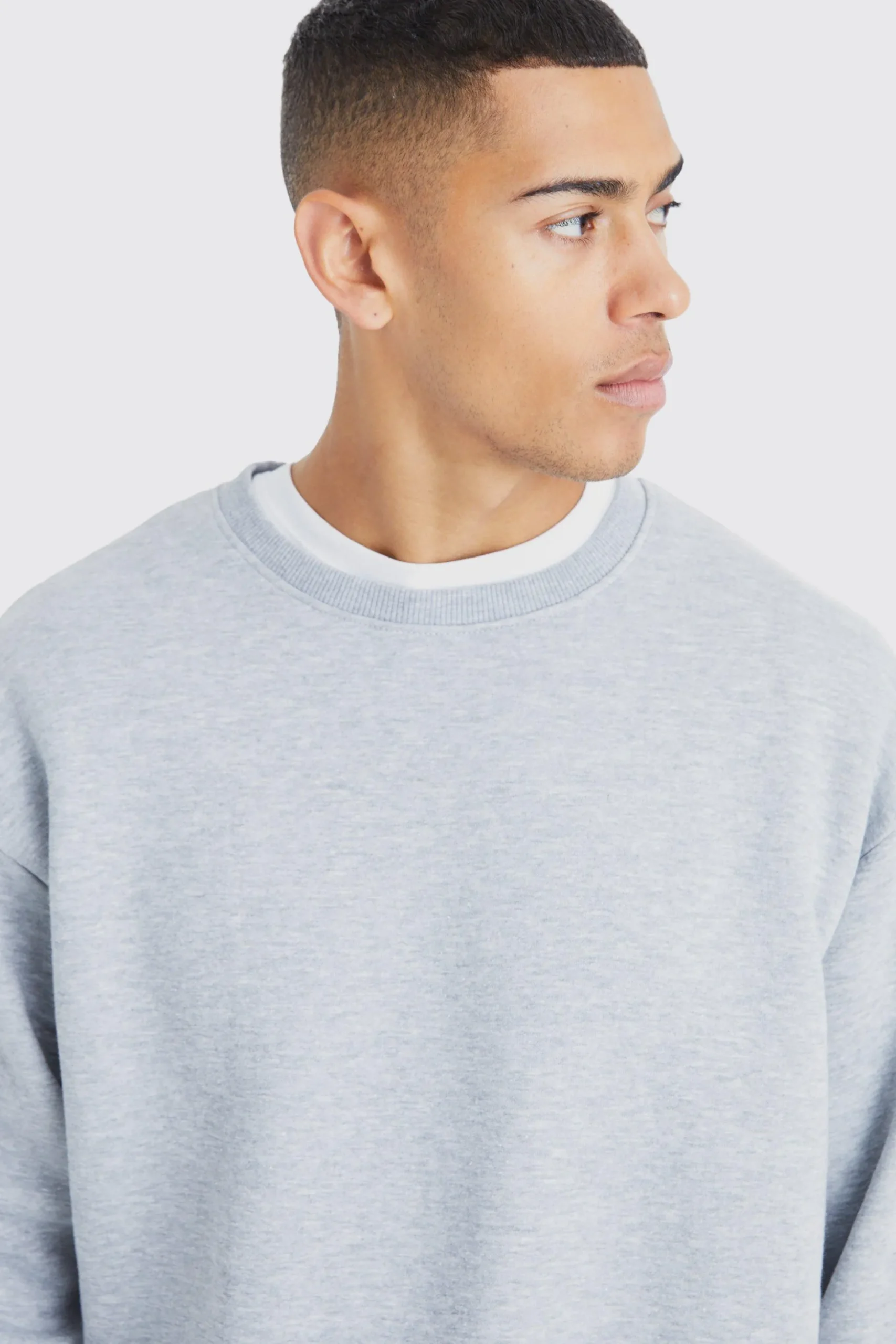 Oversized Sweatshirt Tracksuit | BoohooMAN UK