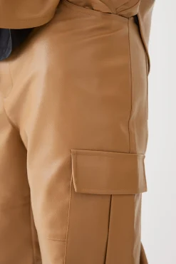 Oversized Utility Long Sleeve Pu Set | BoohooMAN UK