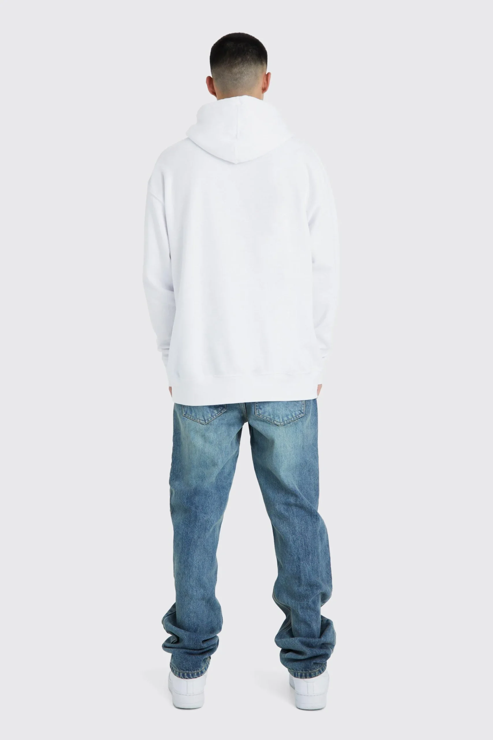 Oversized Warner Bros License Hoodie | BoohooMAN UK