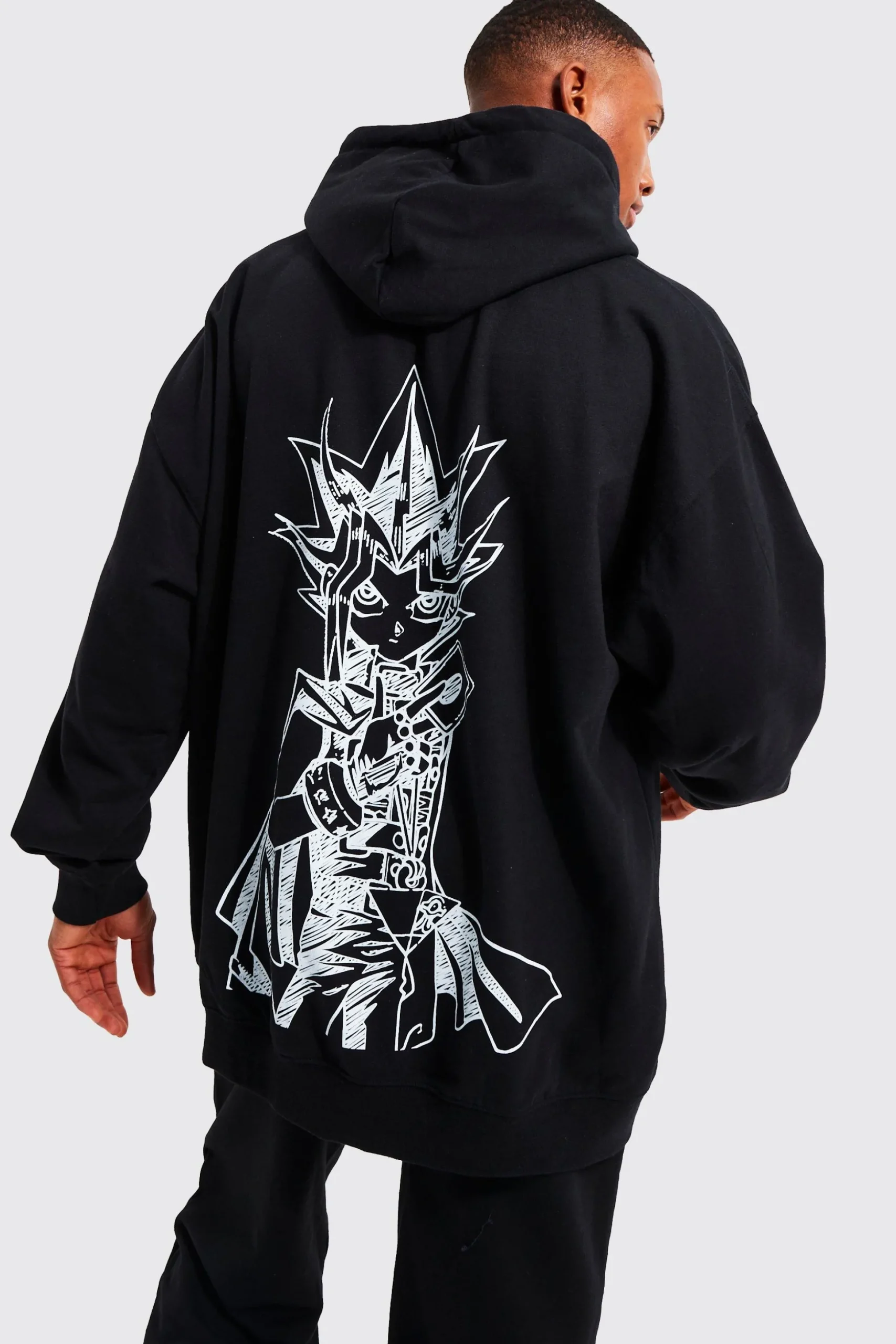 Oversized Yu-gi-oh License Hoodie | BoohooMAN UK