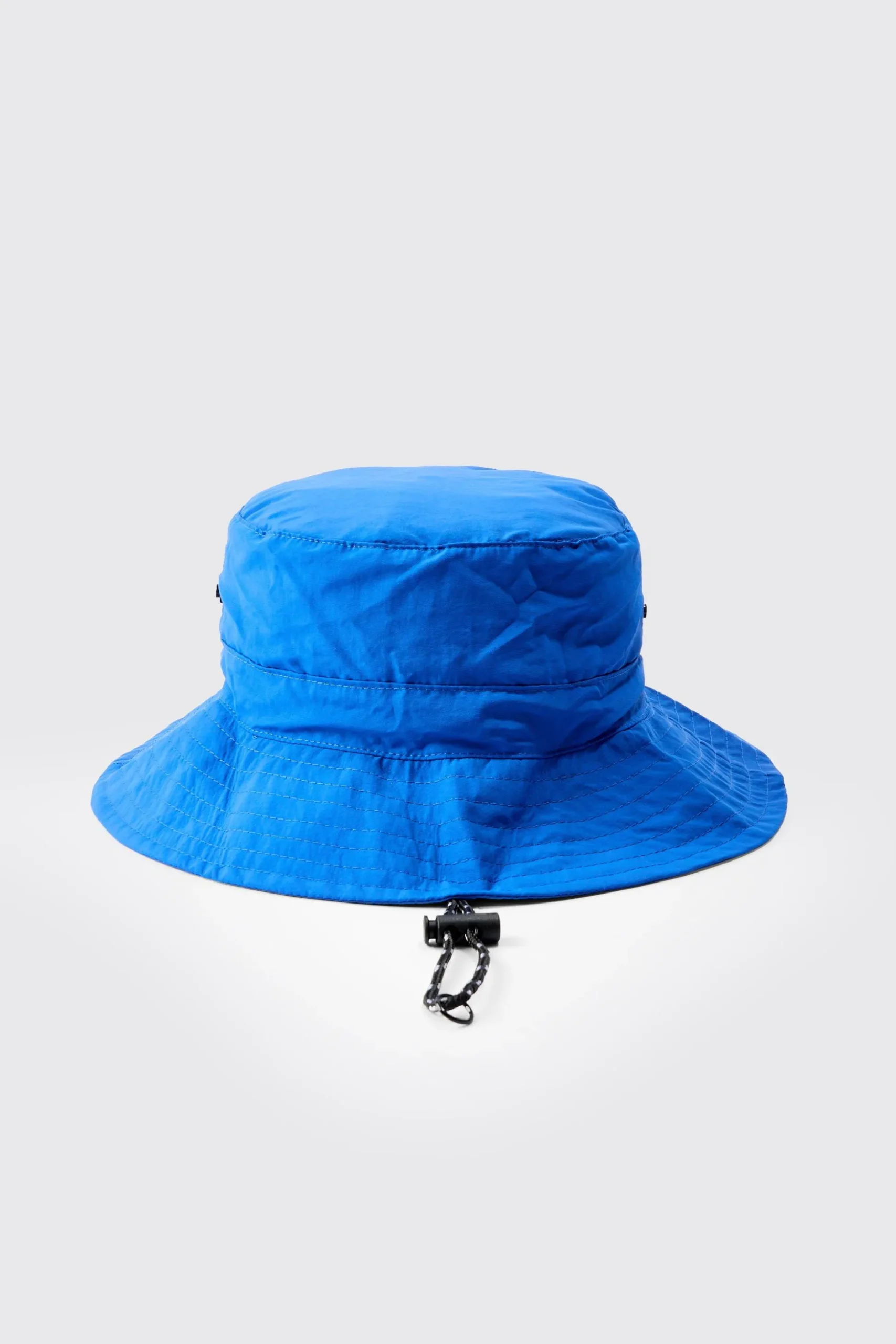 Packable Bucket Hat In Cobalt | BoohooMAN UK