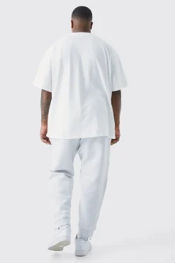 Plus Man Core Fit Jogger | BoohooMAN UK