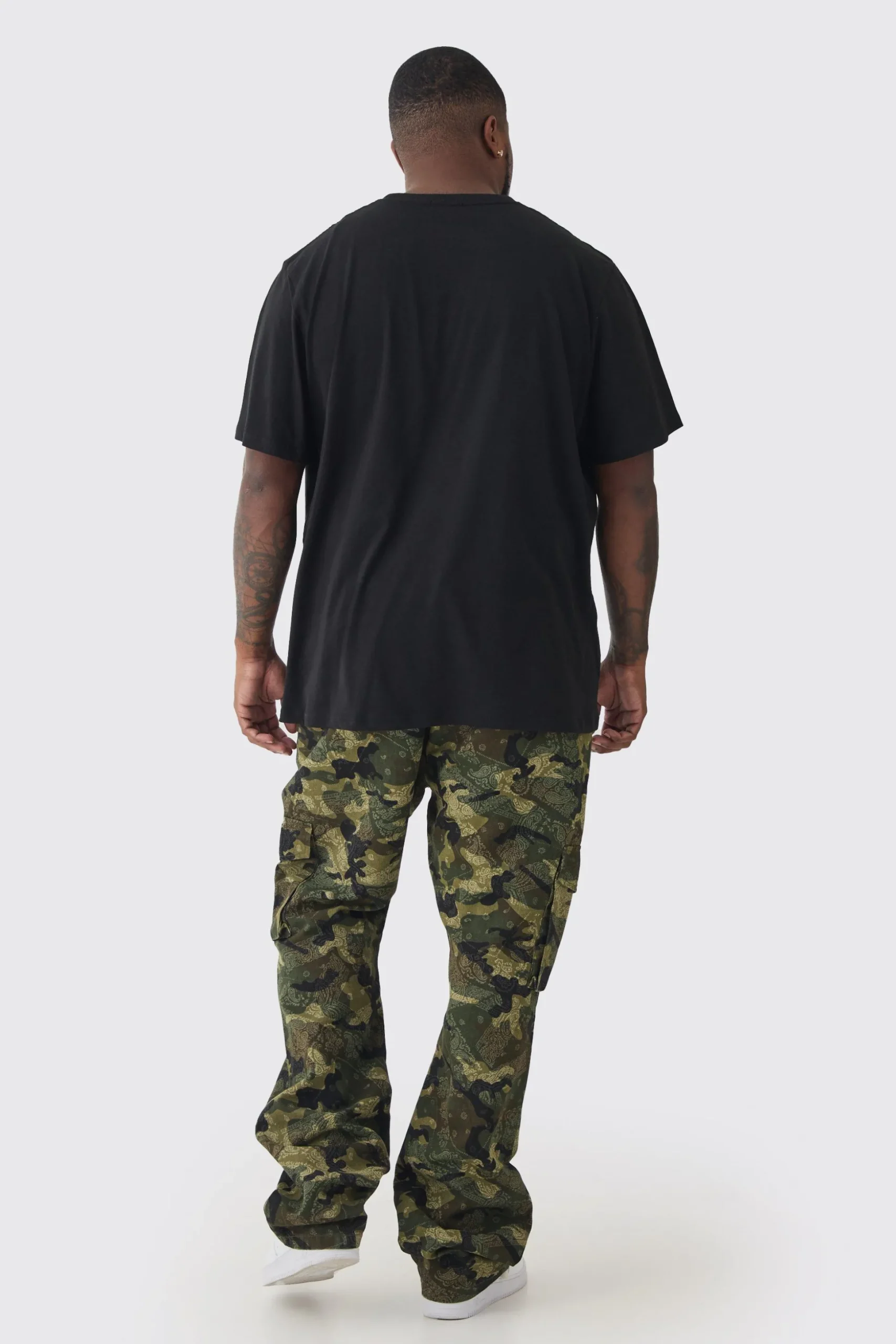 Plus New York City Varsity T-Shirt | BoohooMAN UK