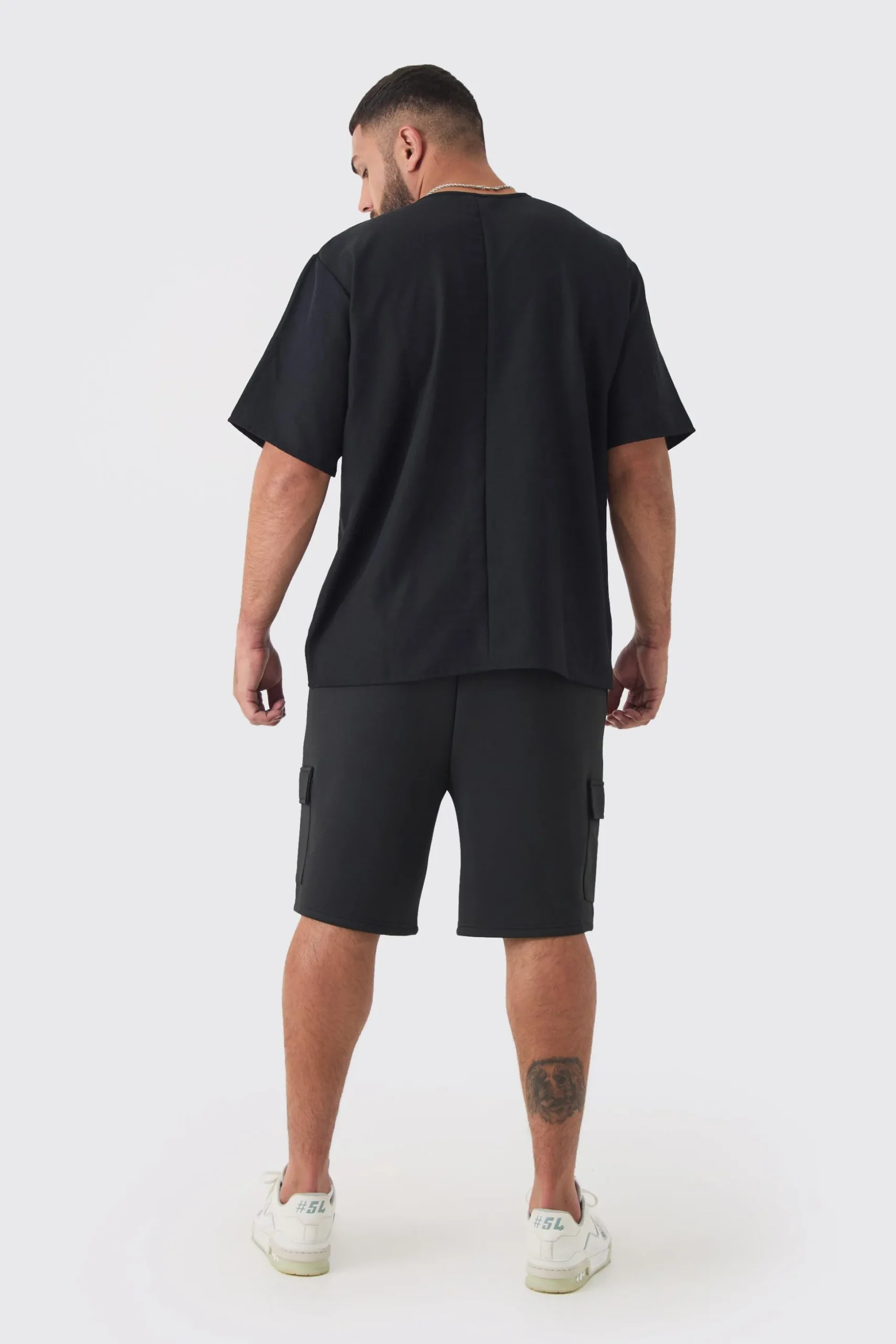 Plus Scuba Relaxed Cargo Shorts | BoohooMAN UK