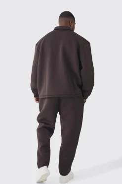 Plus Scuba Tapered Joggers | BoohooMAN UK