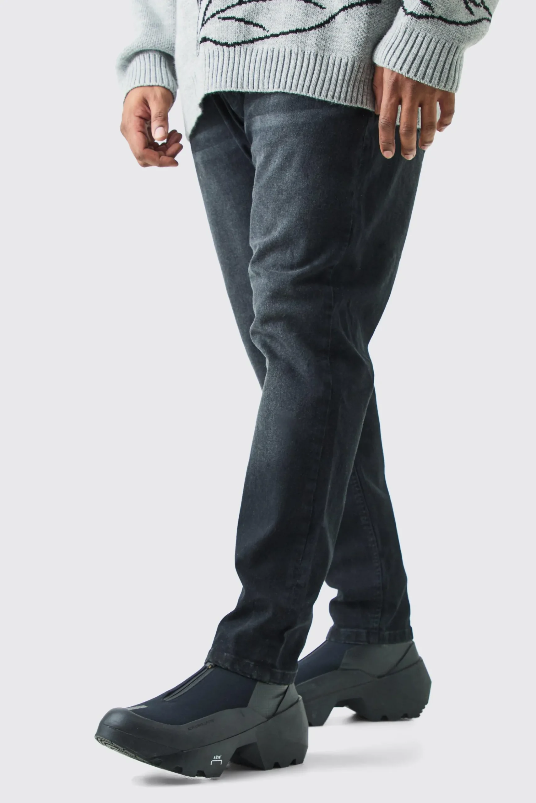 Plus Skinny Stretch Jeans | BoohooMAN UK