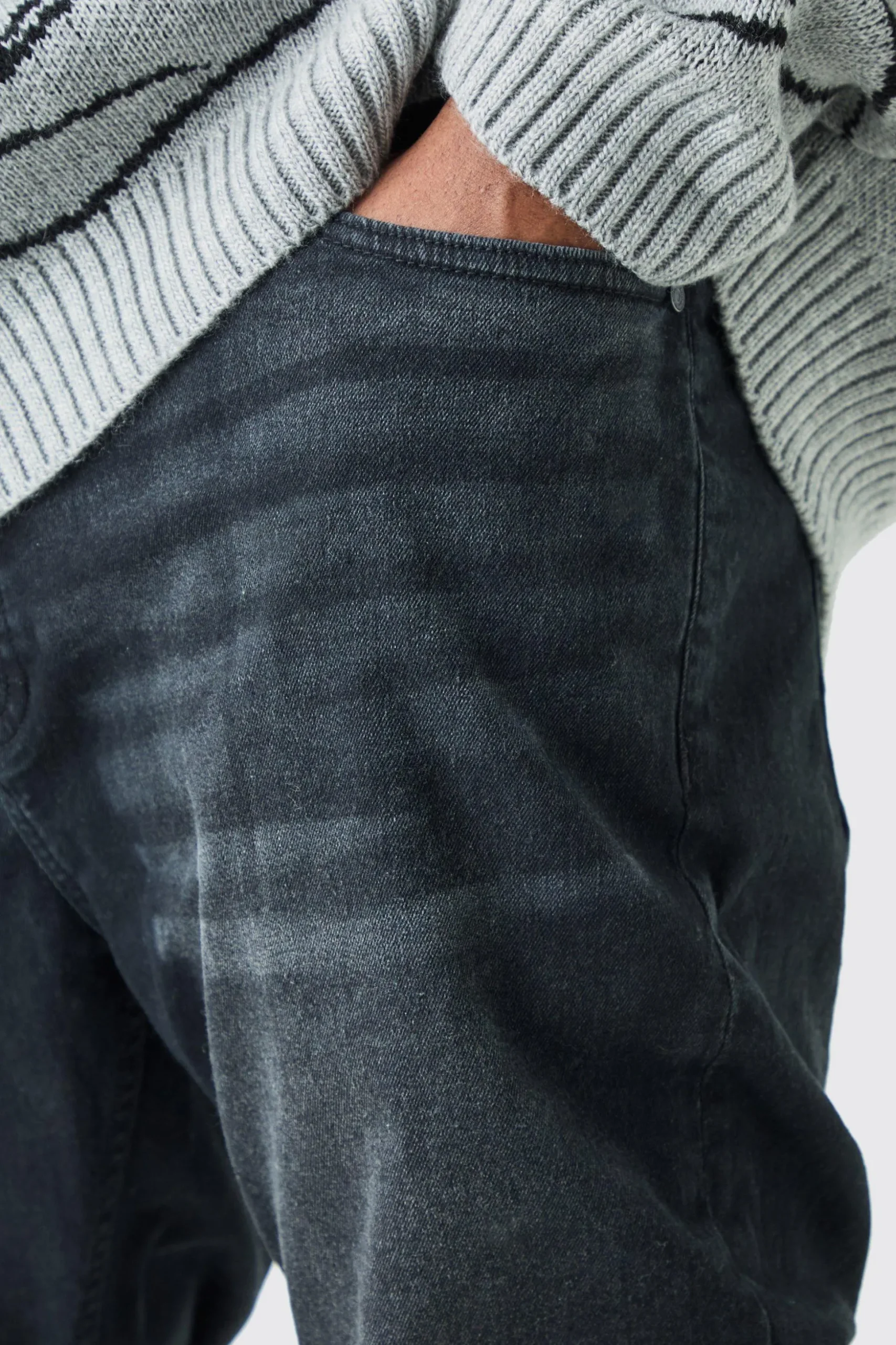 Plus Skinny Stretch Jeans | BoohooMAN UK
