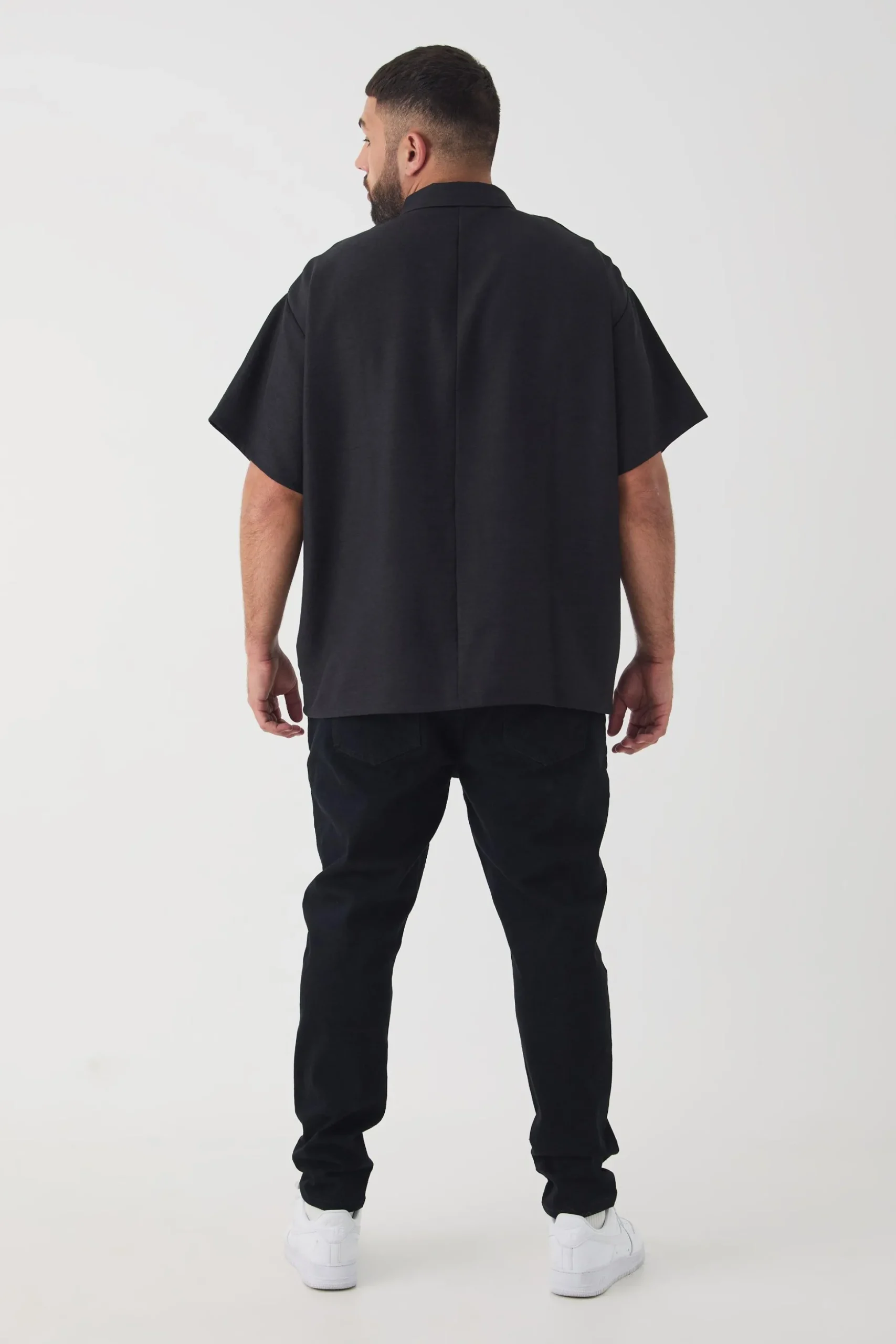 Plus Stretch Skinny Fit Jean | BoohooMAN UK