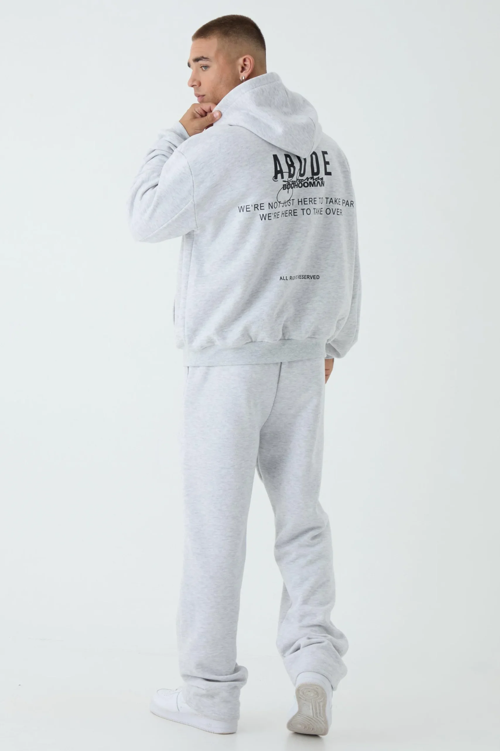 Relaxed ABODE Jogger | BoohooMAN UK