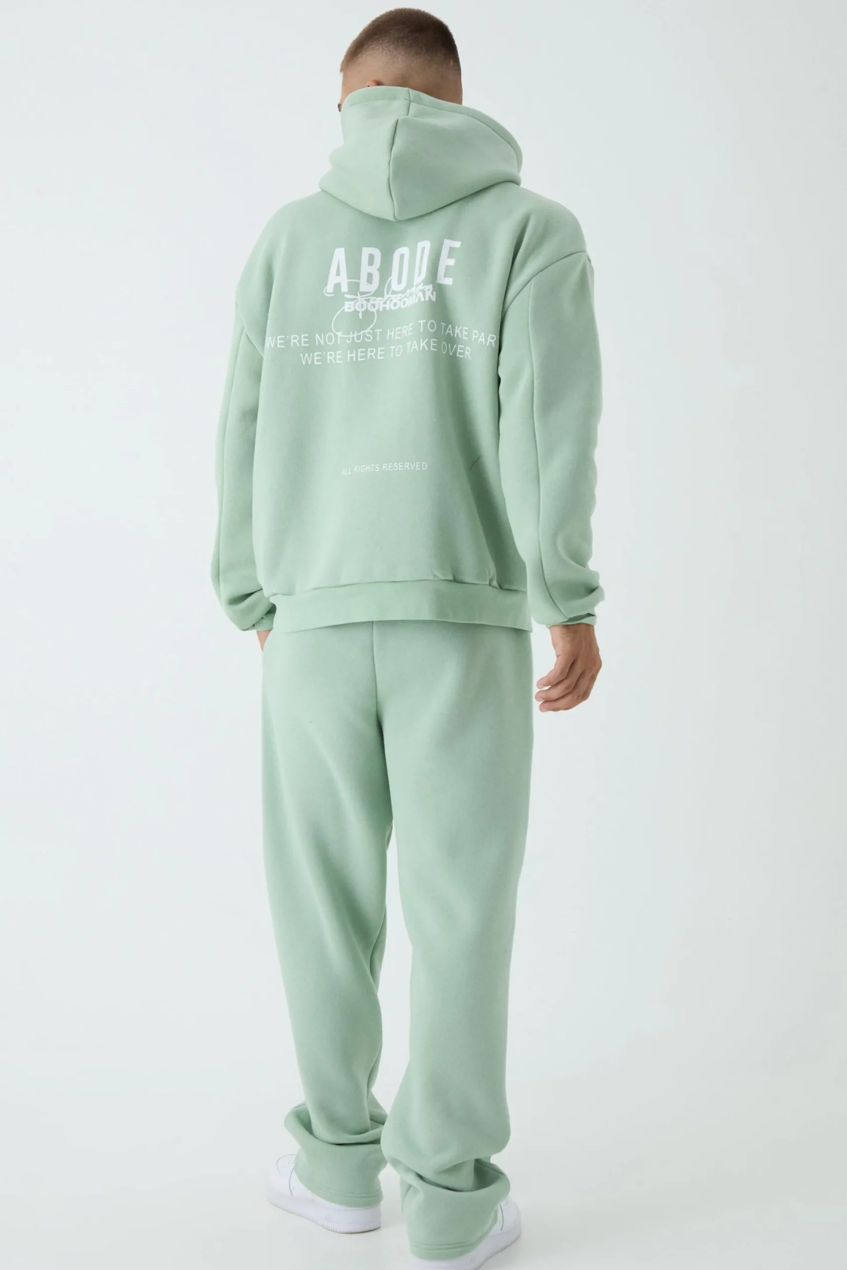 Relaxed ABODE Jogger | BoohooMAN UK