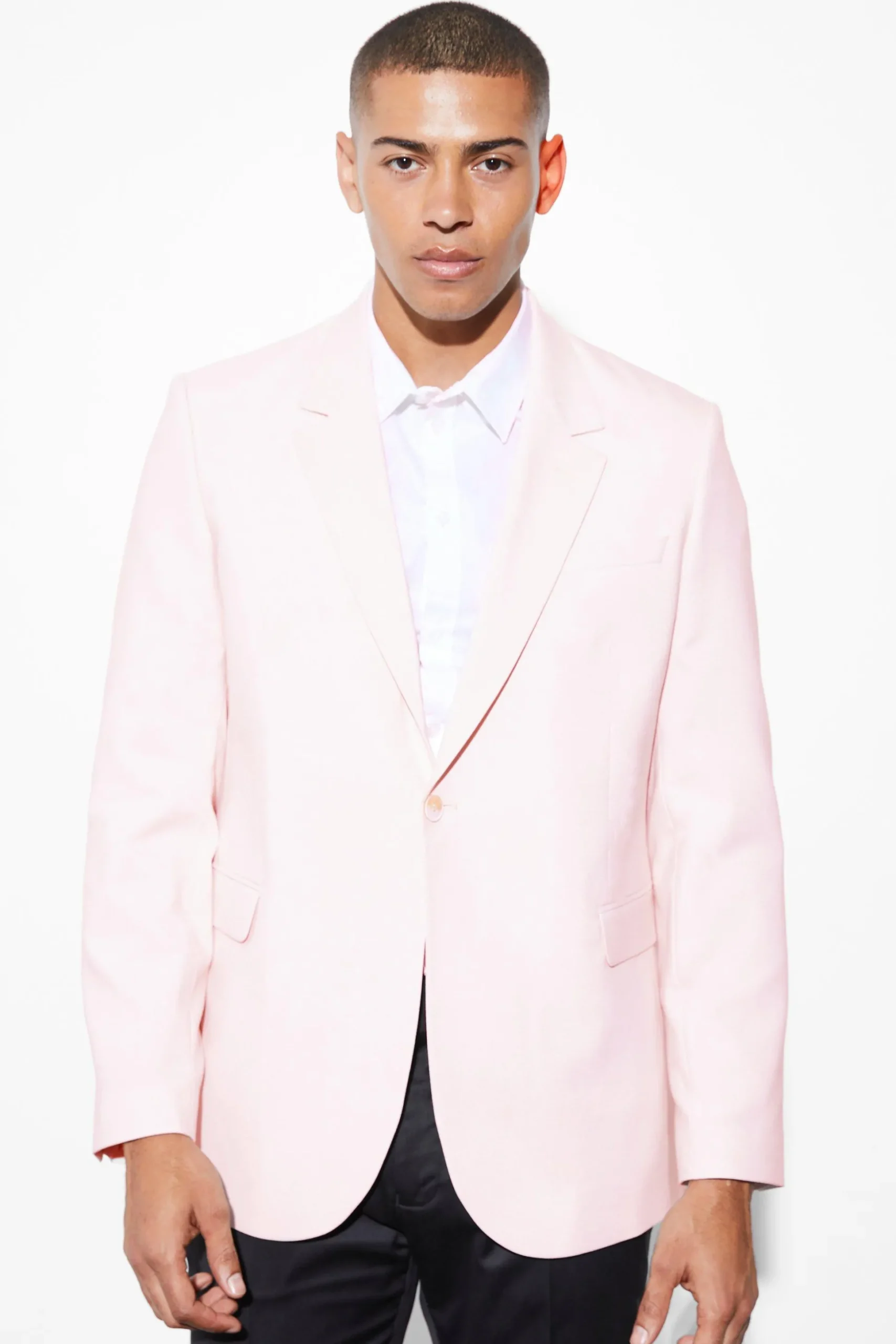 Relaxed Fit Blazer | BoohooMAN UK