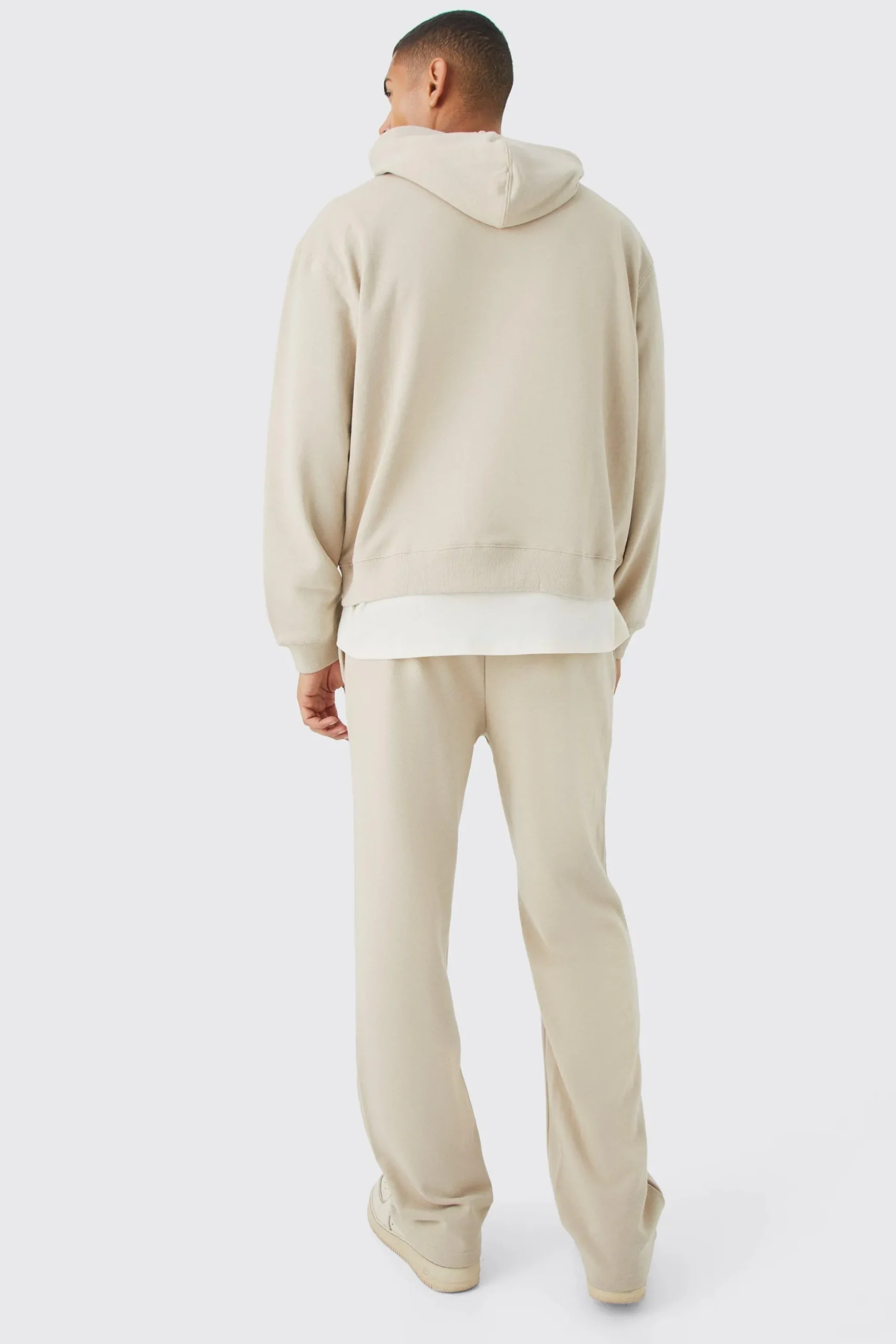 Relaxed Fit Loopback Jogger | BoohooMAN UK