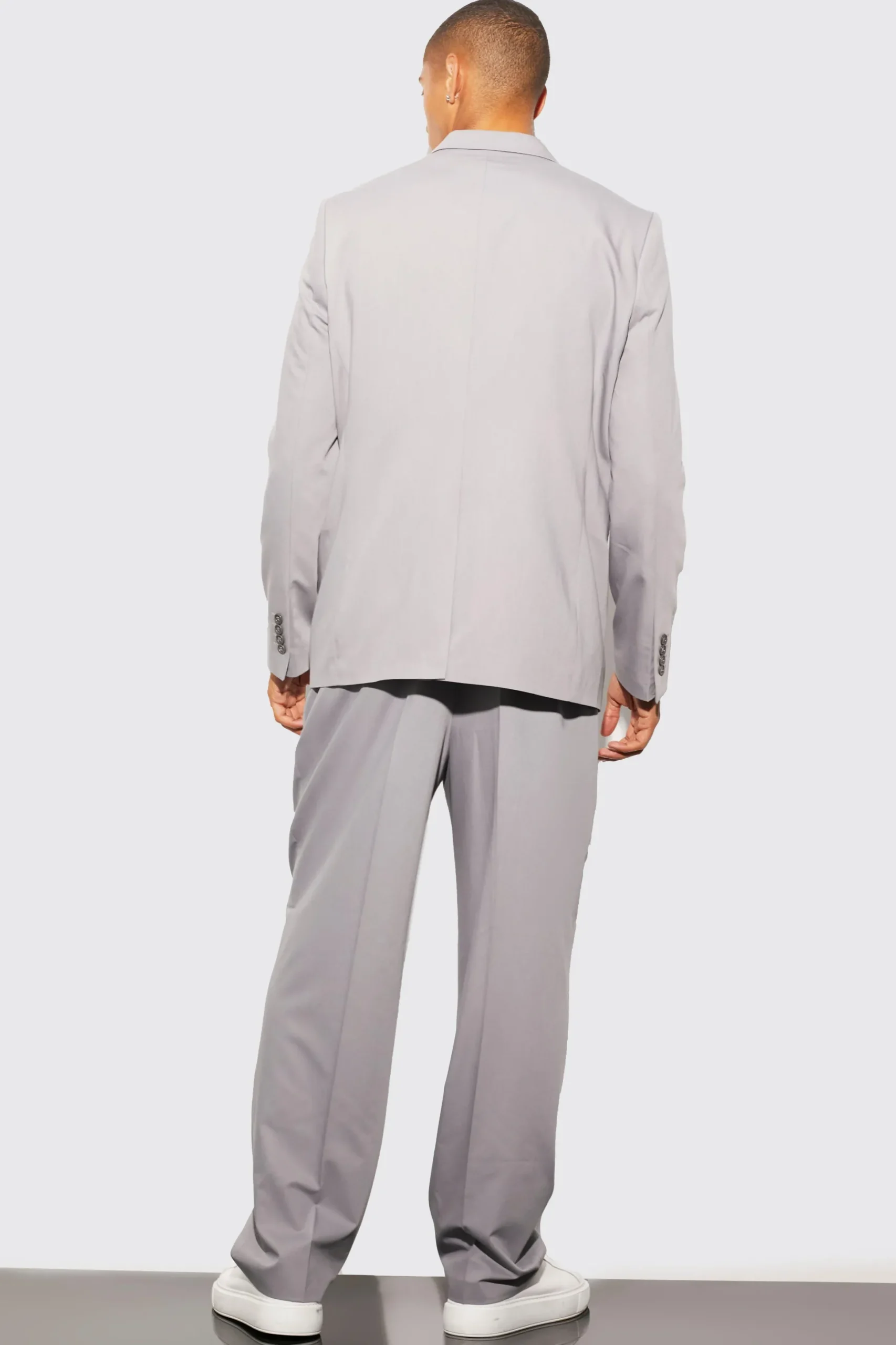 Relaxed Fit Single Breasted Suit Jacket | BoohooMAN UK