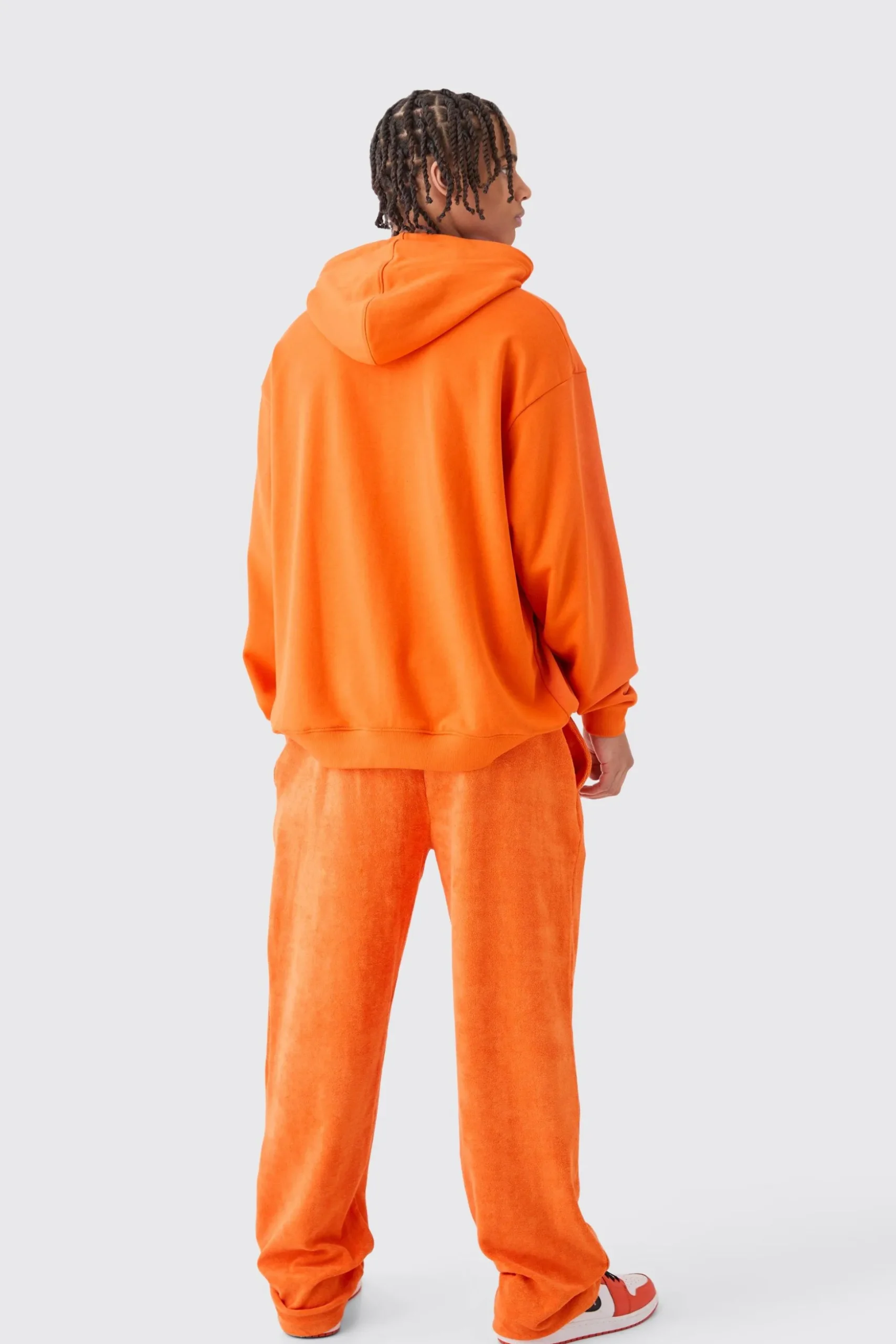 Relaxed Ofcl Towelling Jogger | BoohooMAN UK