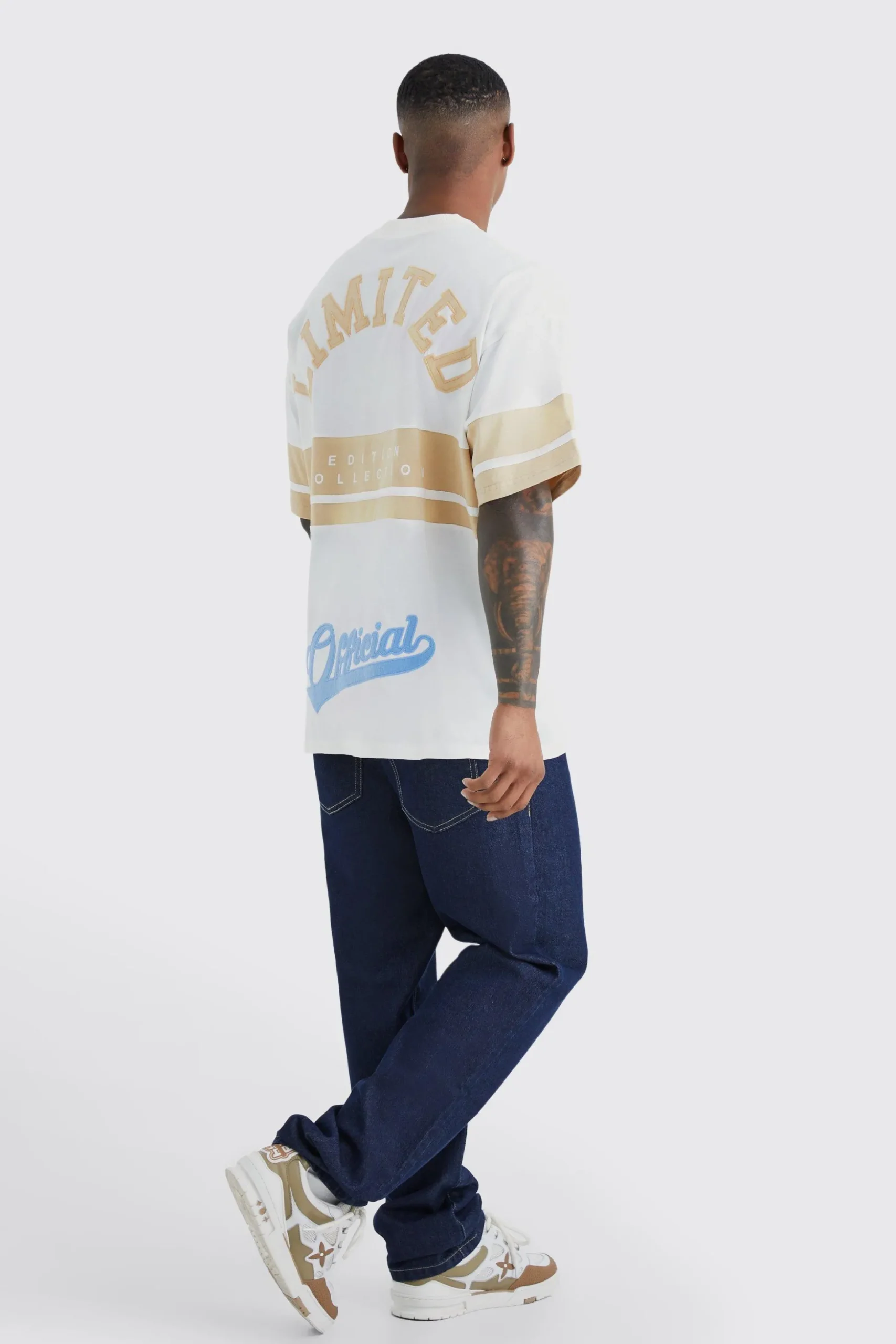 Relaxed Rigid Jean | BoohooMAN UK