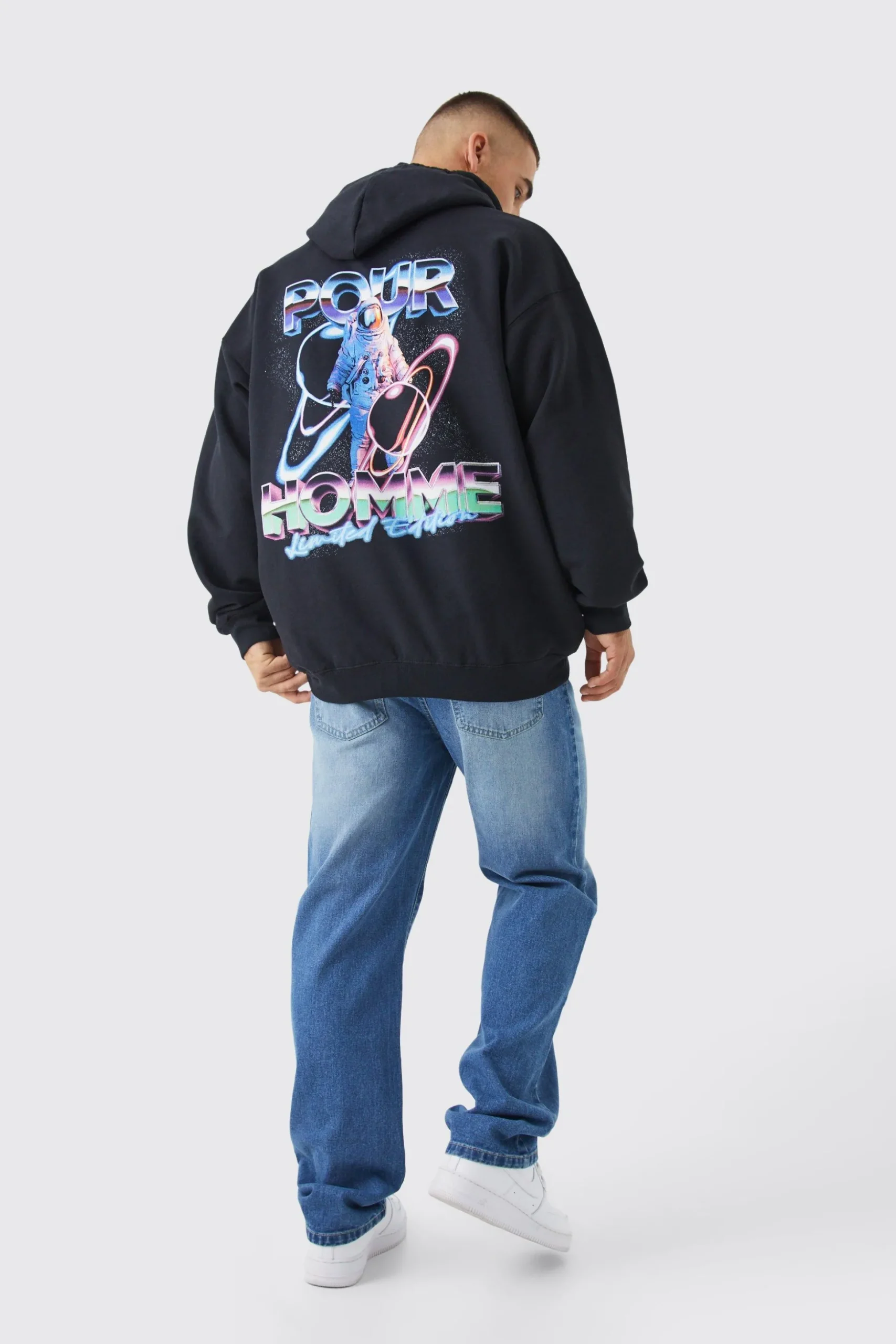 Relaxed Rigid Jean | BoohooMAN UK