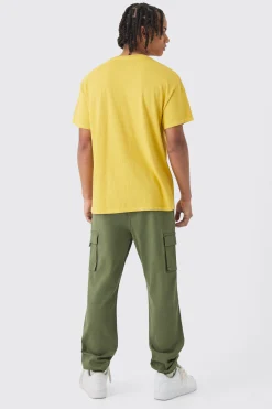Rodeo Print Washed T-Shirt | BoohooMAN UK
